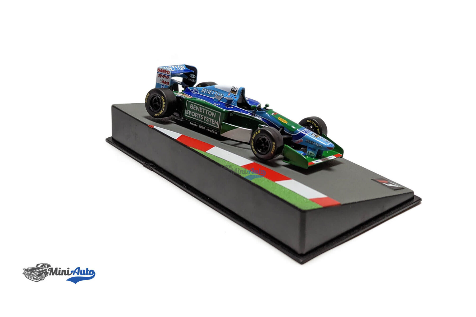 Benetton B194 - F1 Michael Schumacher Season 1994 World Champion No.5, Formula 1 - 1994 - Green/Blue - Image 4