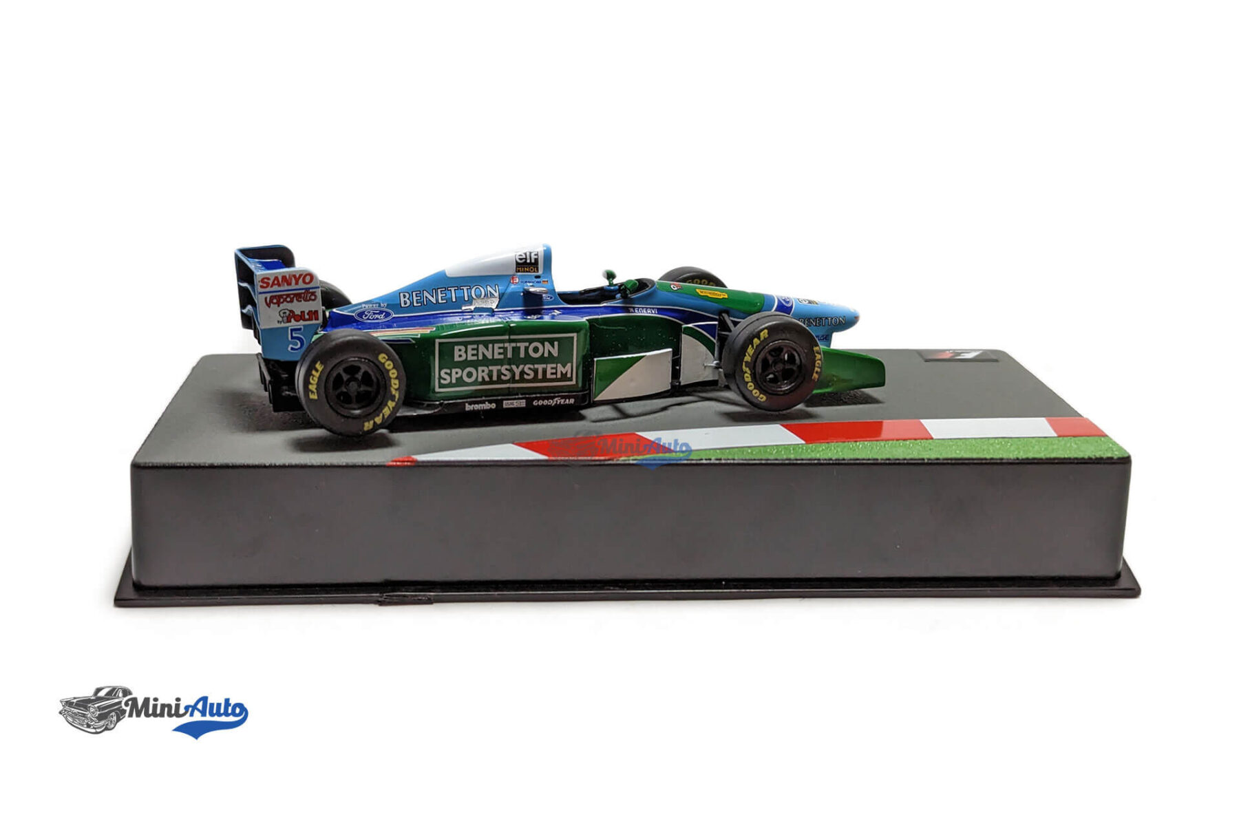 Benetton B194 - F1 Michael Schumacher Season 1994 World Champion No.5, Formula 1 - 1994 - Green/Blue - Image 5