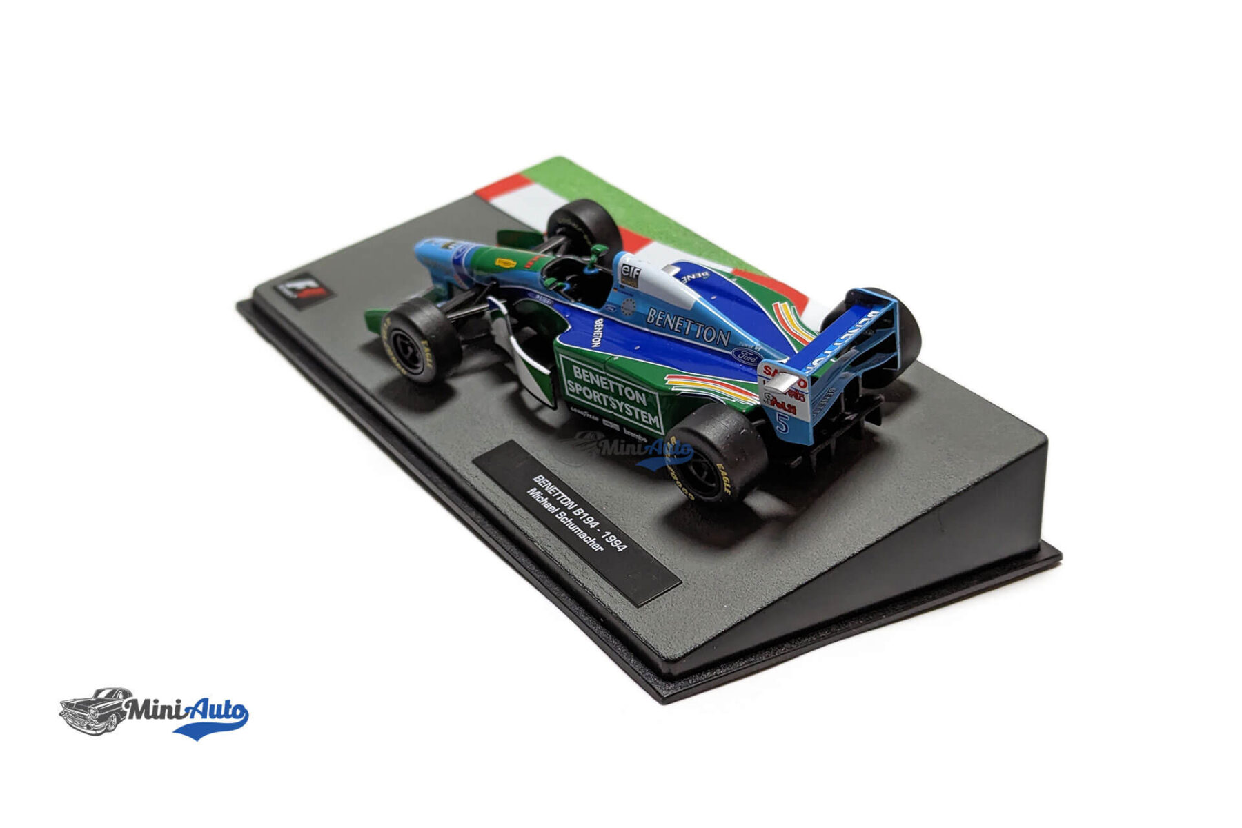 Benetton B194 - F1 Michael Schumacher Season 1994 World Champion No.5, Formula 1 - 1994 - Green/Blue - Image 6