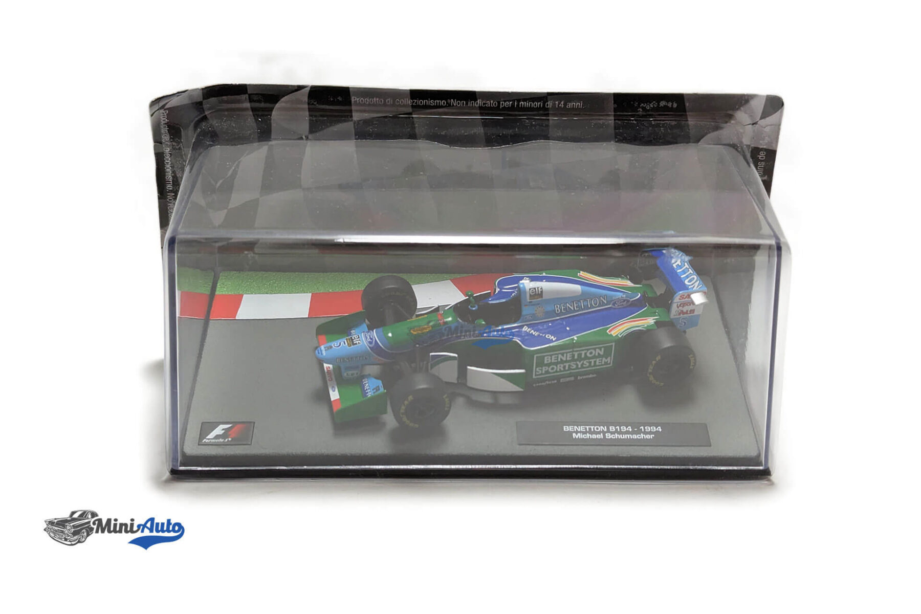 Benetton B194 - F1 Michael Schumacher Season 1994 World Champion No.5, Formula 1 - 1994 - Green/Blue - Image 8