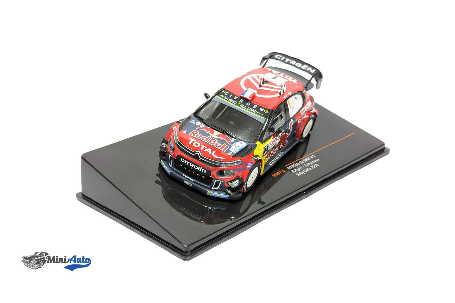 Citroen C3 WRC, No.1 - 2019 - Red - Image 3