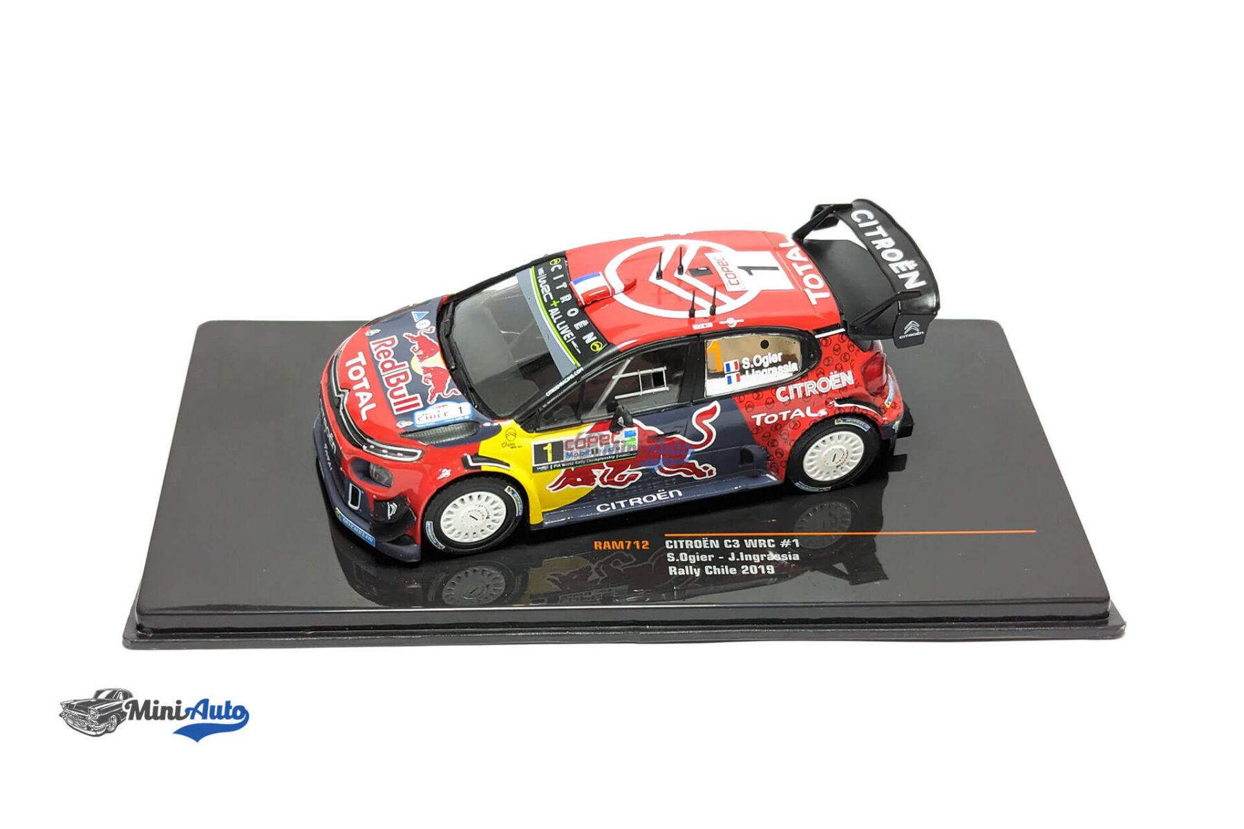 Citroen C3 WRC, No.1 - 2019 - Red - Image 2