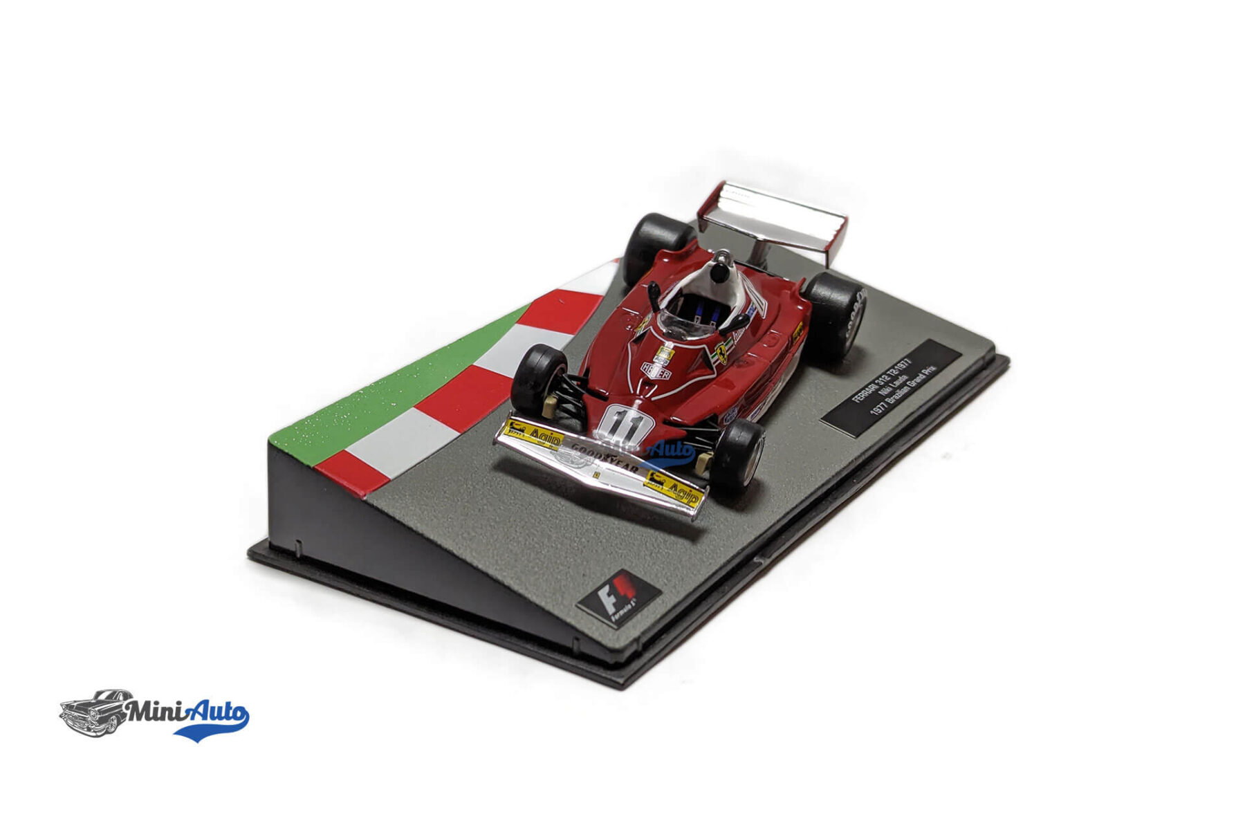 Ferrari 312 T2 - F1 Niki Lauda 1977 Brazilian Grand Prix No. 11, Formula 1, GP Brasilien - 1977 - Red - Image 3