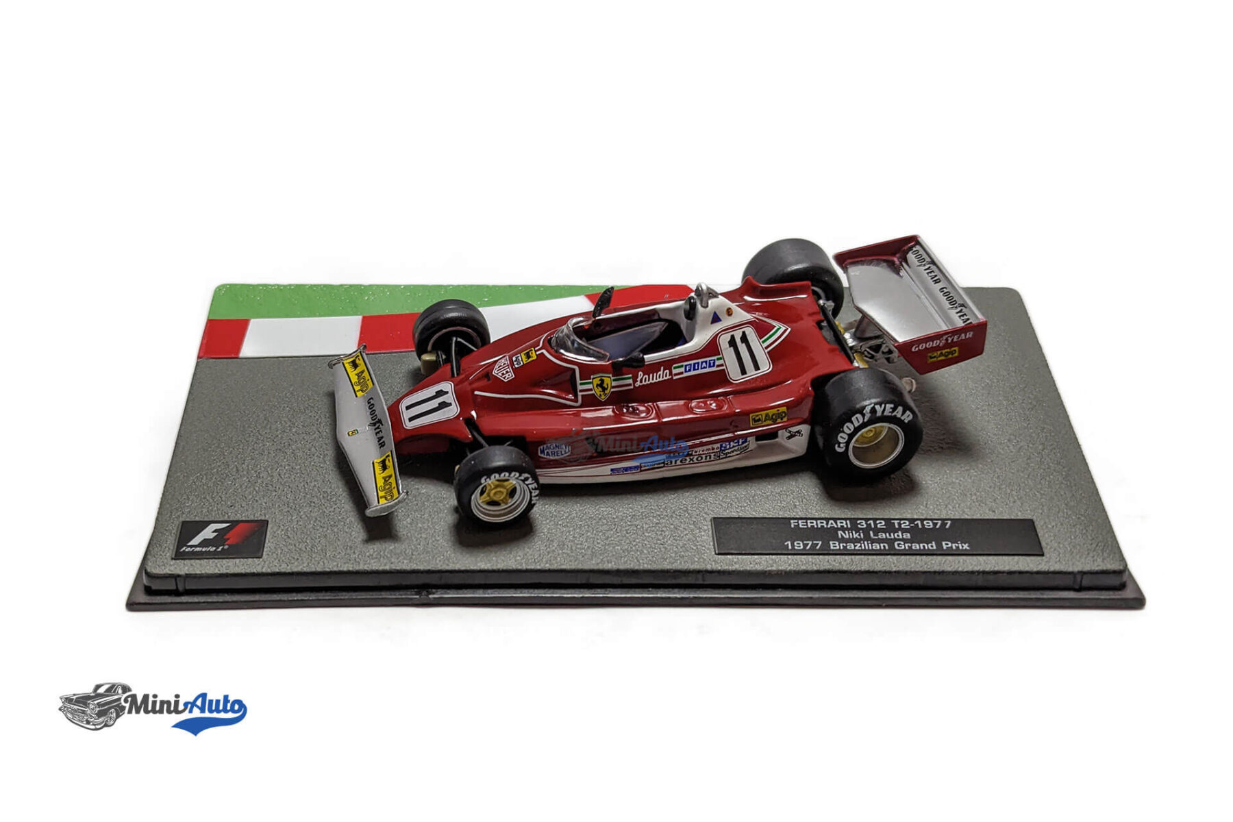 Ferrari 312 T2 - F1 Niki Lauda 1977 Brazilian Grand Prix No. 11, Formula 1, GP Brasilien - 1977 - Red - Image 2