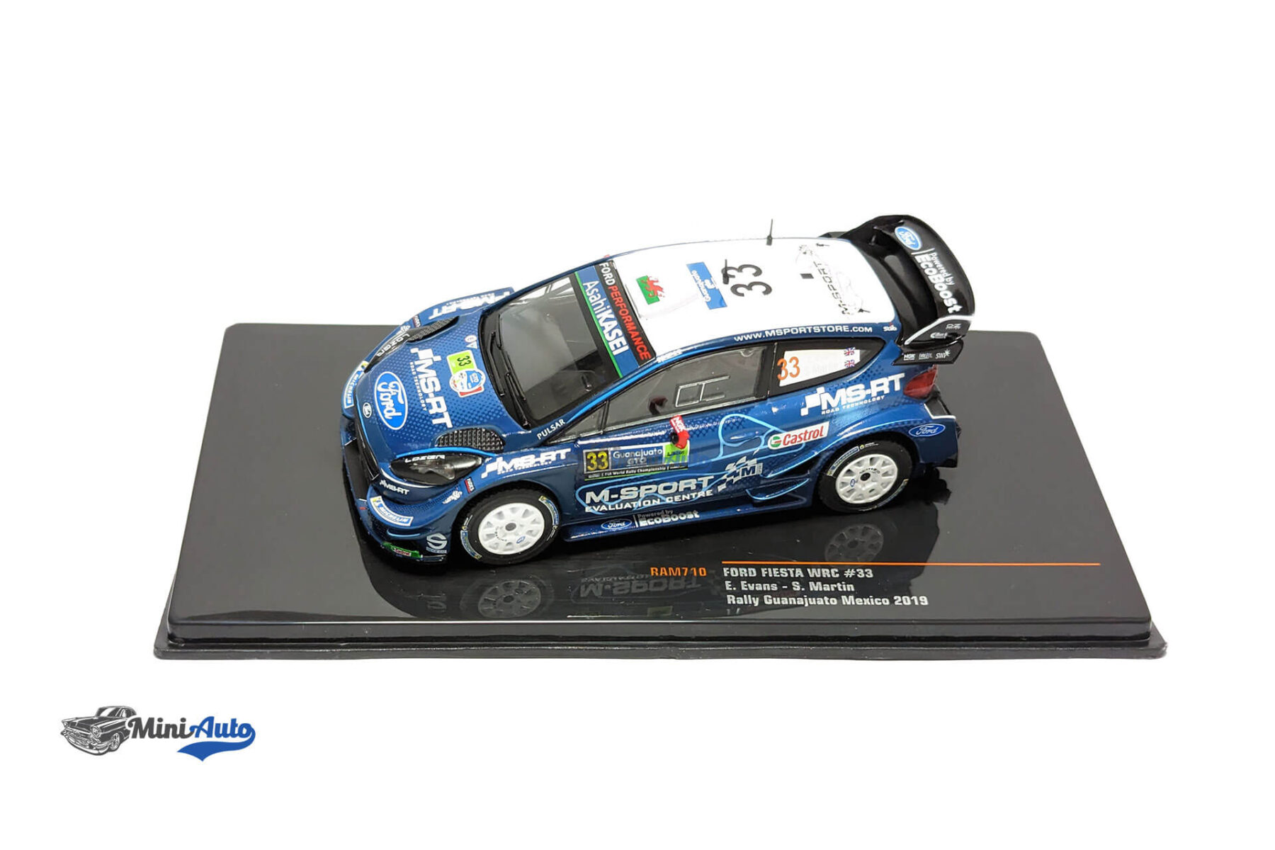 Ford Fiesta RS WRC, No.33 - 2019 - Blue - Image 2