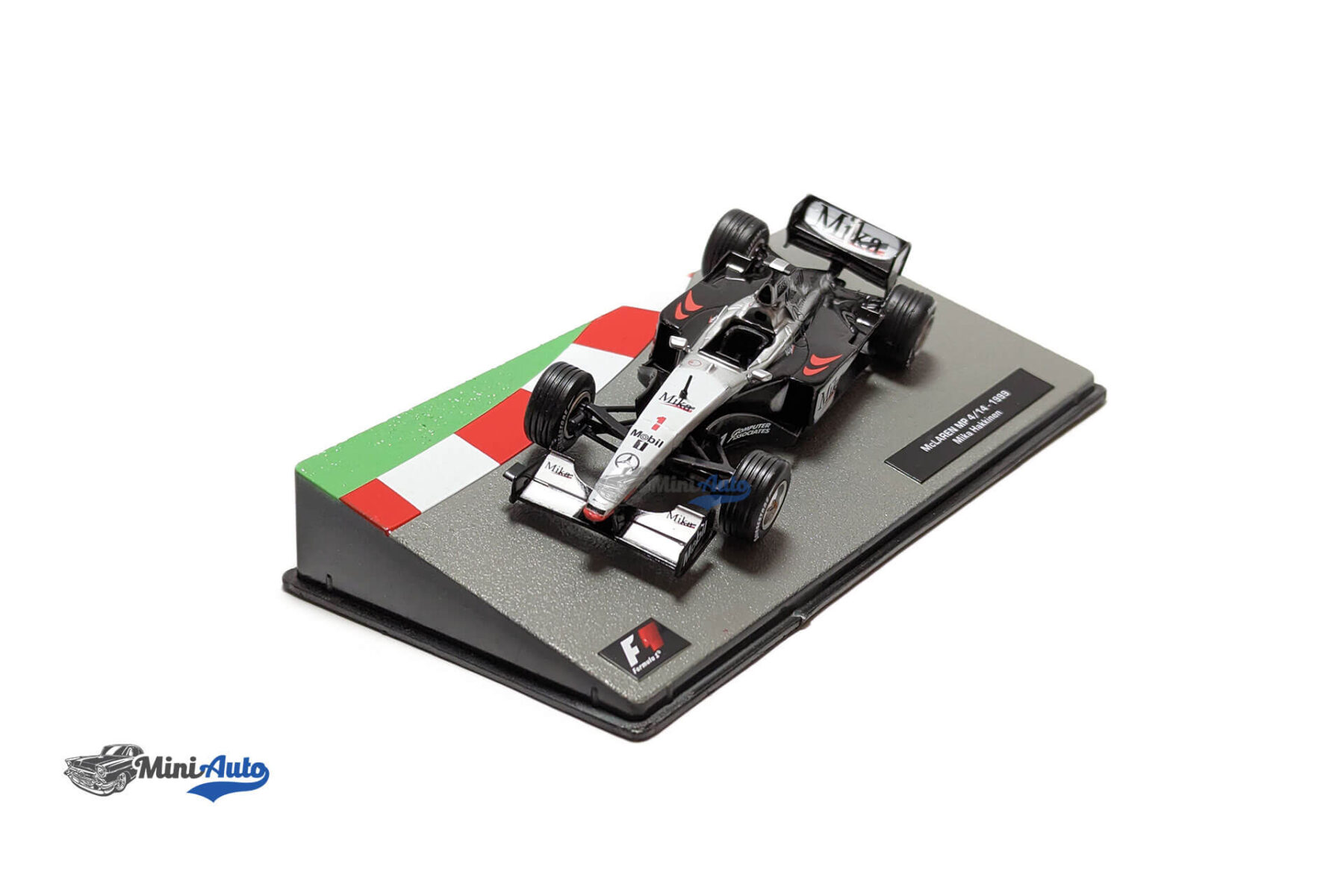 McLaren MP4/14 - F1 Mika Hakkinen McLaren Mercedes MP4/14 No 1 World Champion F1, Formula 1 - 1999 - Black/White - Image 4