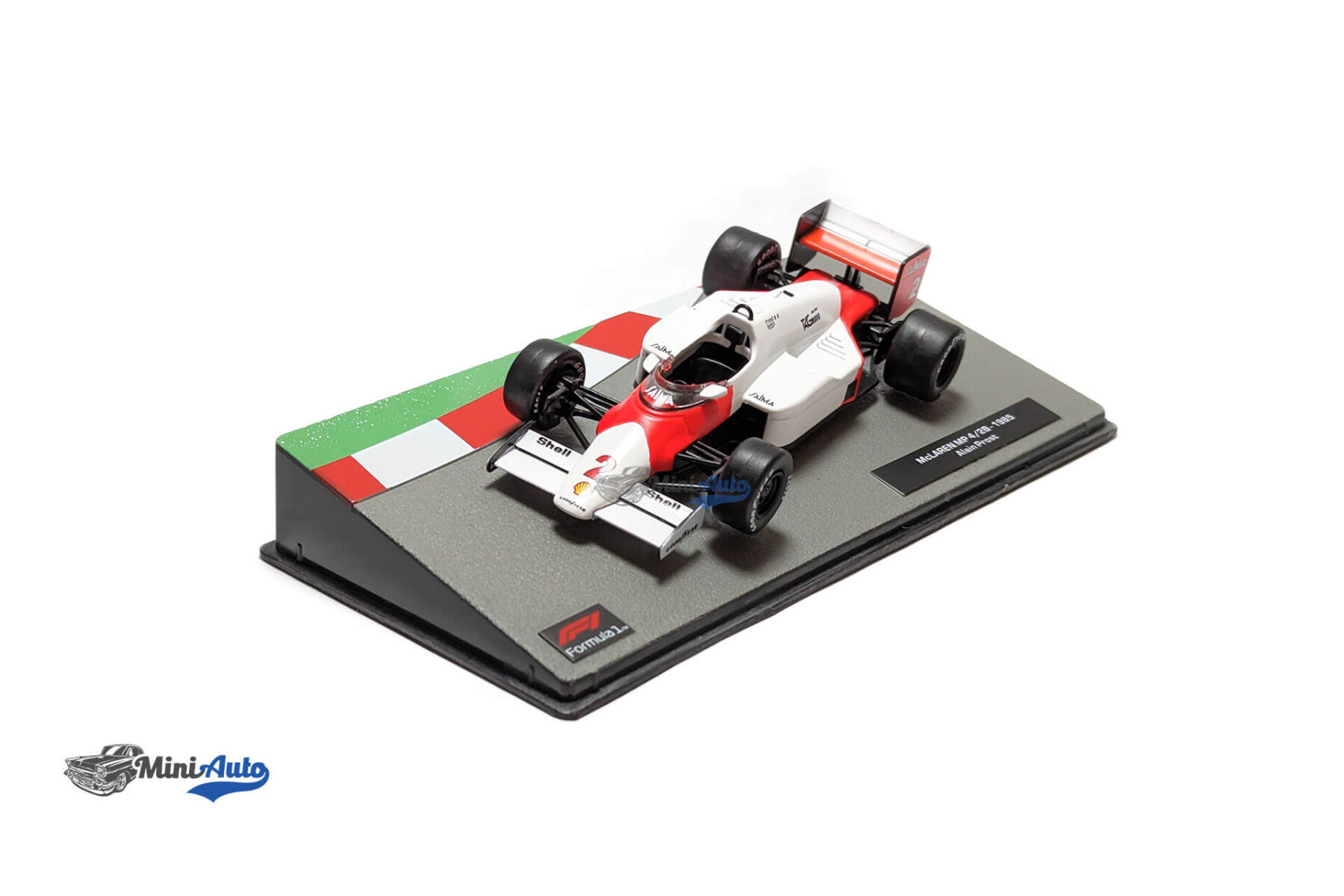 McLaren MP4/2B - F1 Alain Prost Season 1985 World Champion No.2, Formula 1 - 1985 - White/Red - Image 3