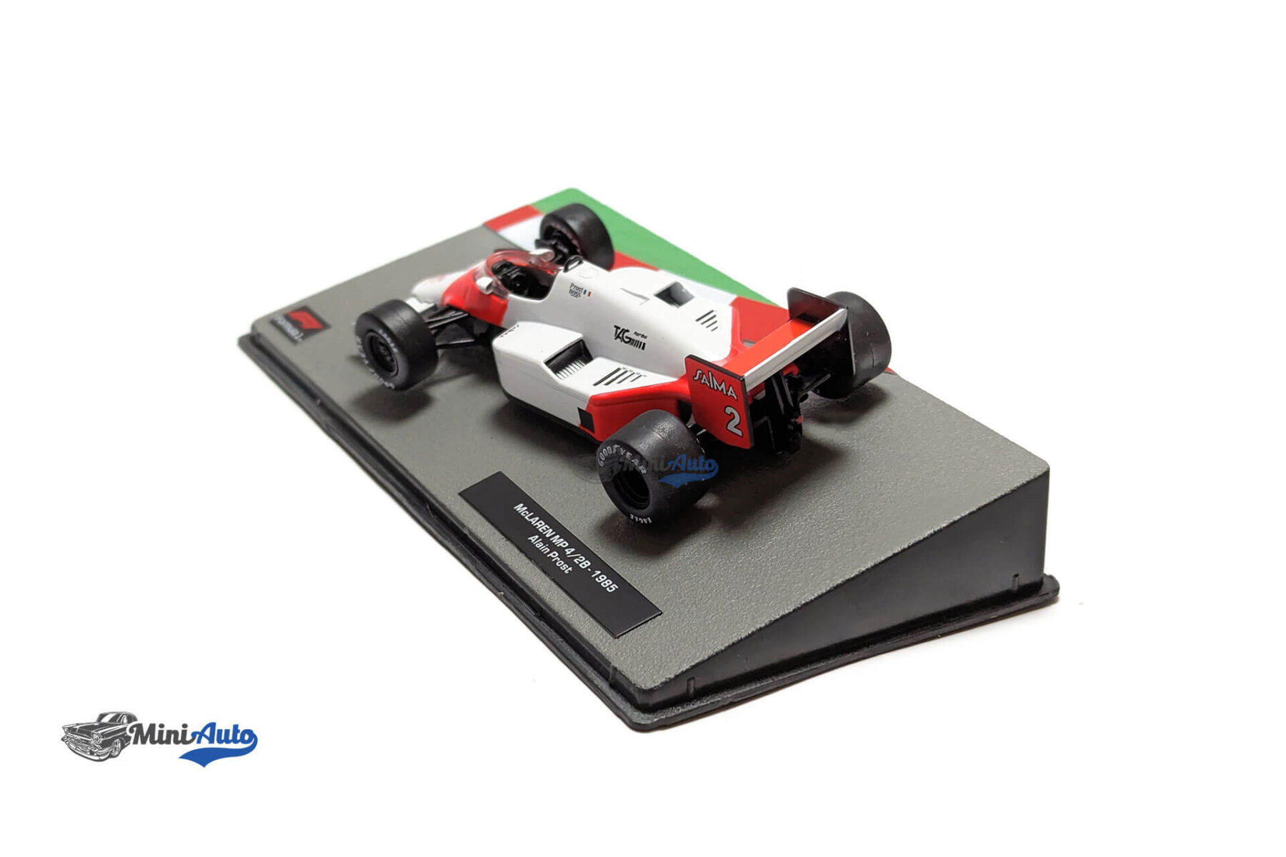 McLaren MP4/2B - F1 Alain Prost Season 1985 World Champion No.2, Formula 1 - 1985 - White/Red - Image 6
