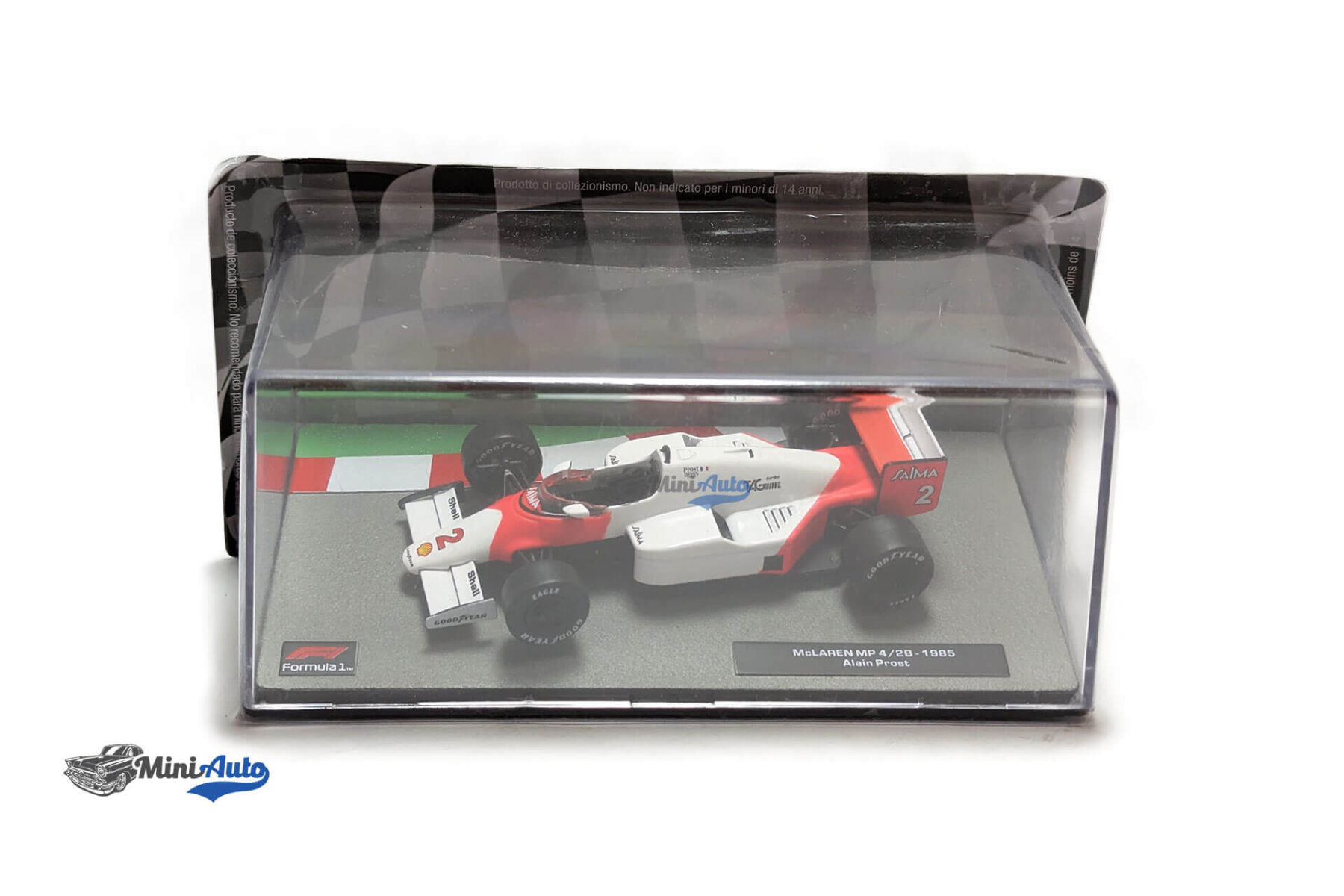 McLaren MP4/2B - F1 Alain Prost Season 1985 World Champion No.2, Formula 1 - 1985 - White/Red - Image 8