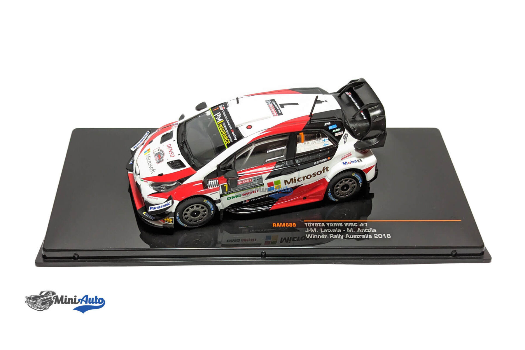 Toyota Yaris WRC, No.7 - 2018 - Red/White - Image 2