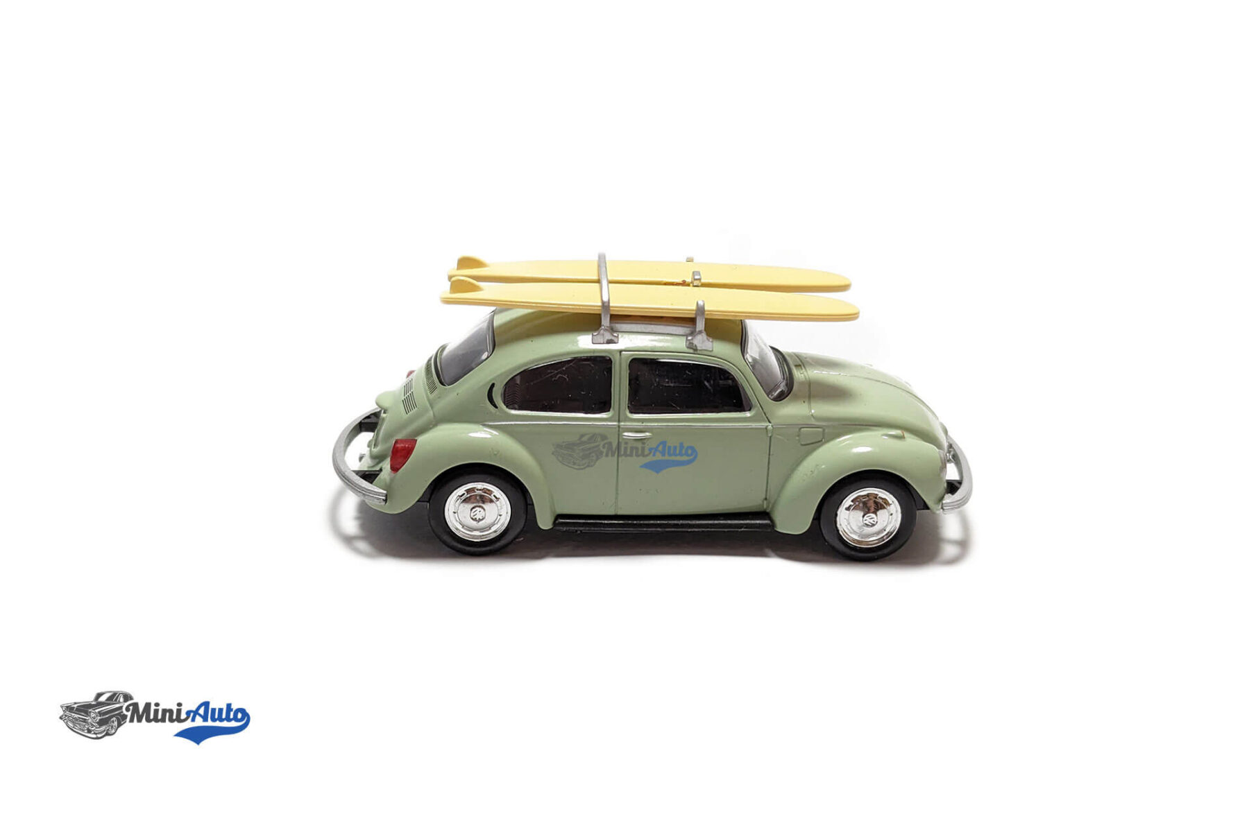 Volkswagen - Beetle Coccinelle With Surfing Board - 1973 - Green - Image 5