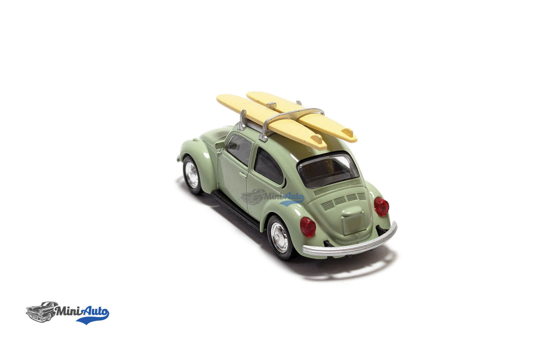 Volkswagen - Beetle Coccinelle With Surfing Board - 1973 - Green - Image 6