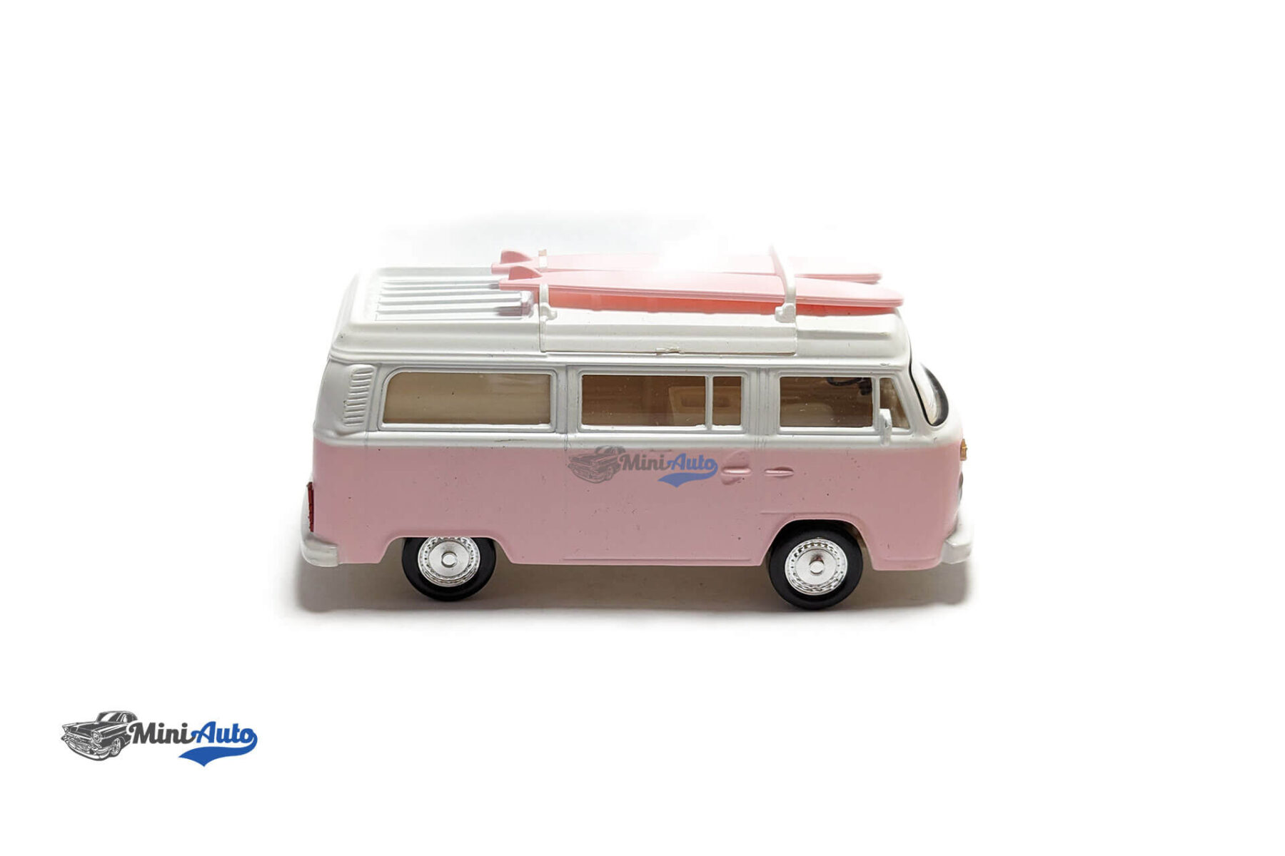 Volkswagen T2b Camper Van - 1962 - Pink/White - Image 5