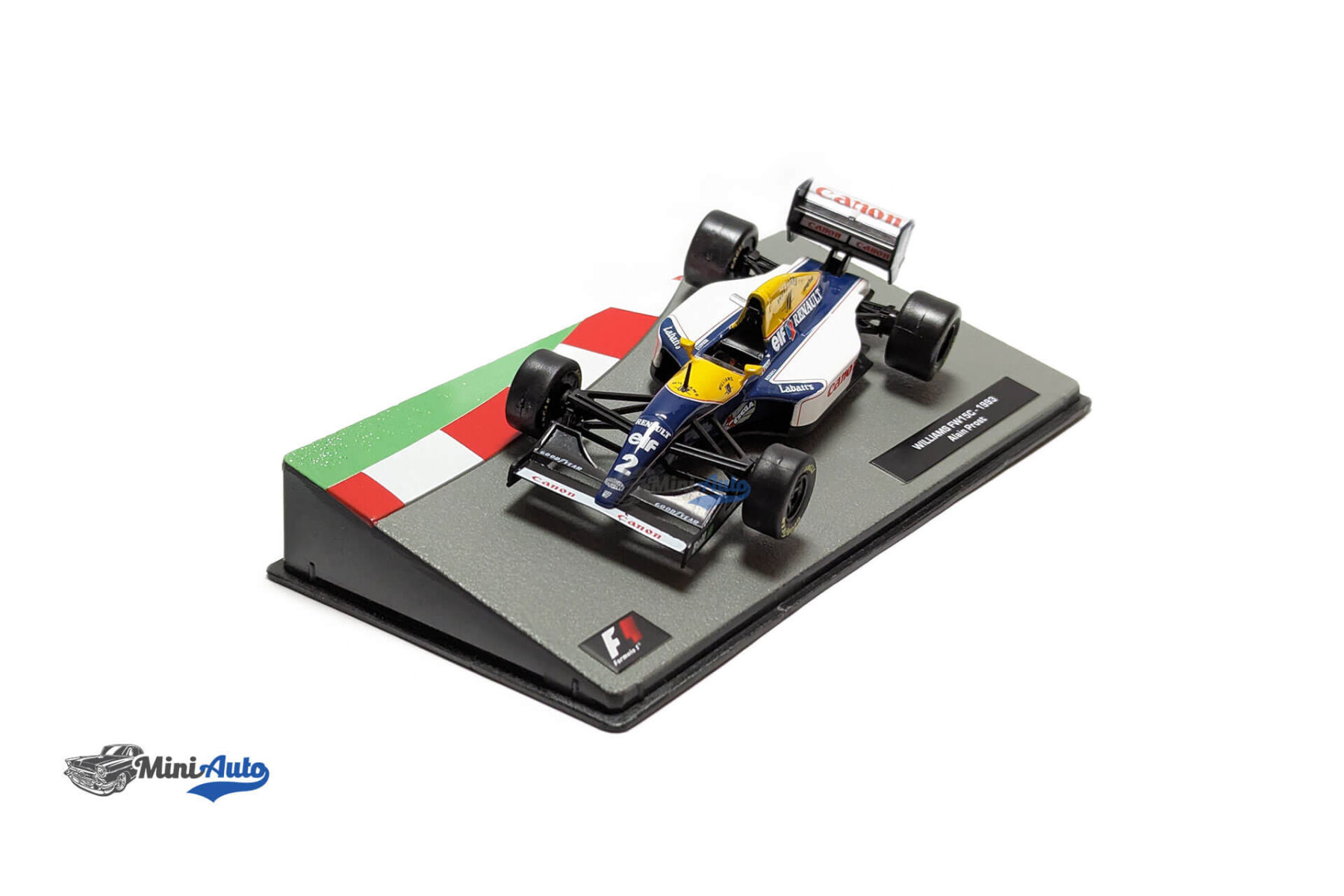 Williams FW15C - F1 Renault No.2 Alain Prost Season 1993 World Champion, Formula 1 - 1993 - Blue - Image 3