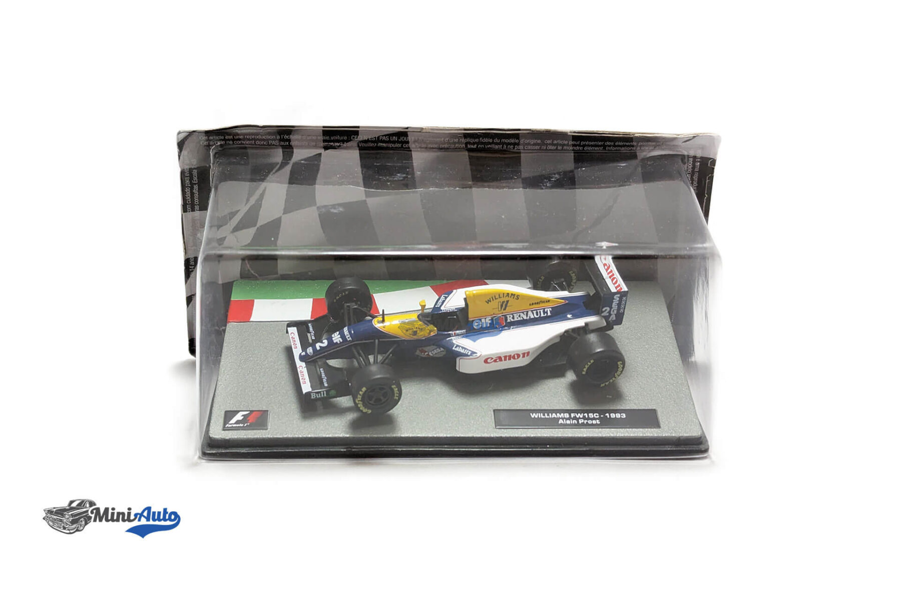 Williams FW15C - F1 Renault No.2 Alain Prost Season 1993 World Champion, Formula 1 - 1993 - Blue - Image 8