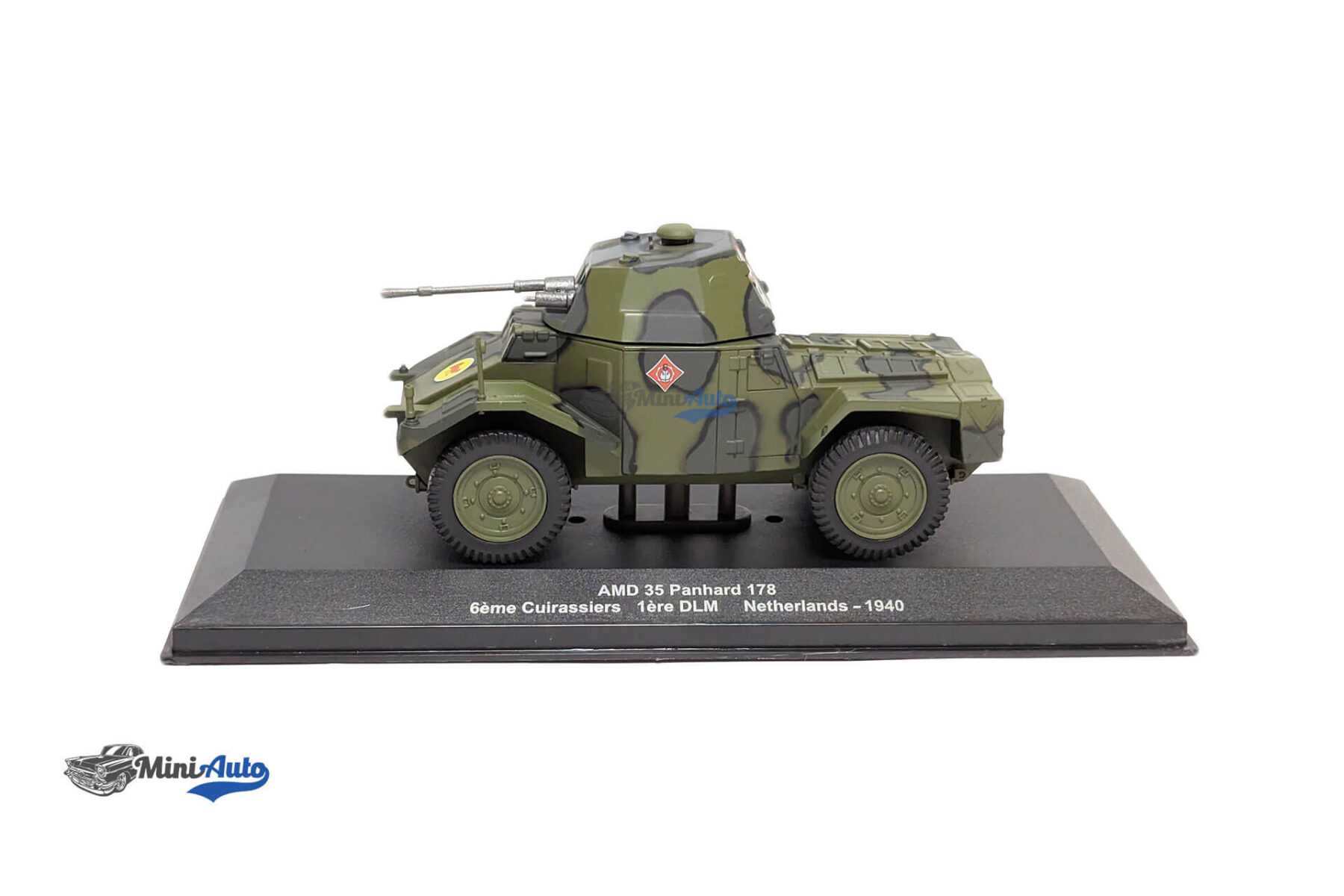 AMD 35 Panhard 178 6eme Cuirassiers 1ere DLM - 1940 - Image 2