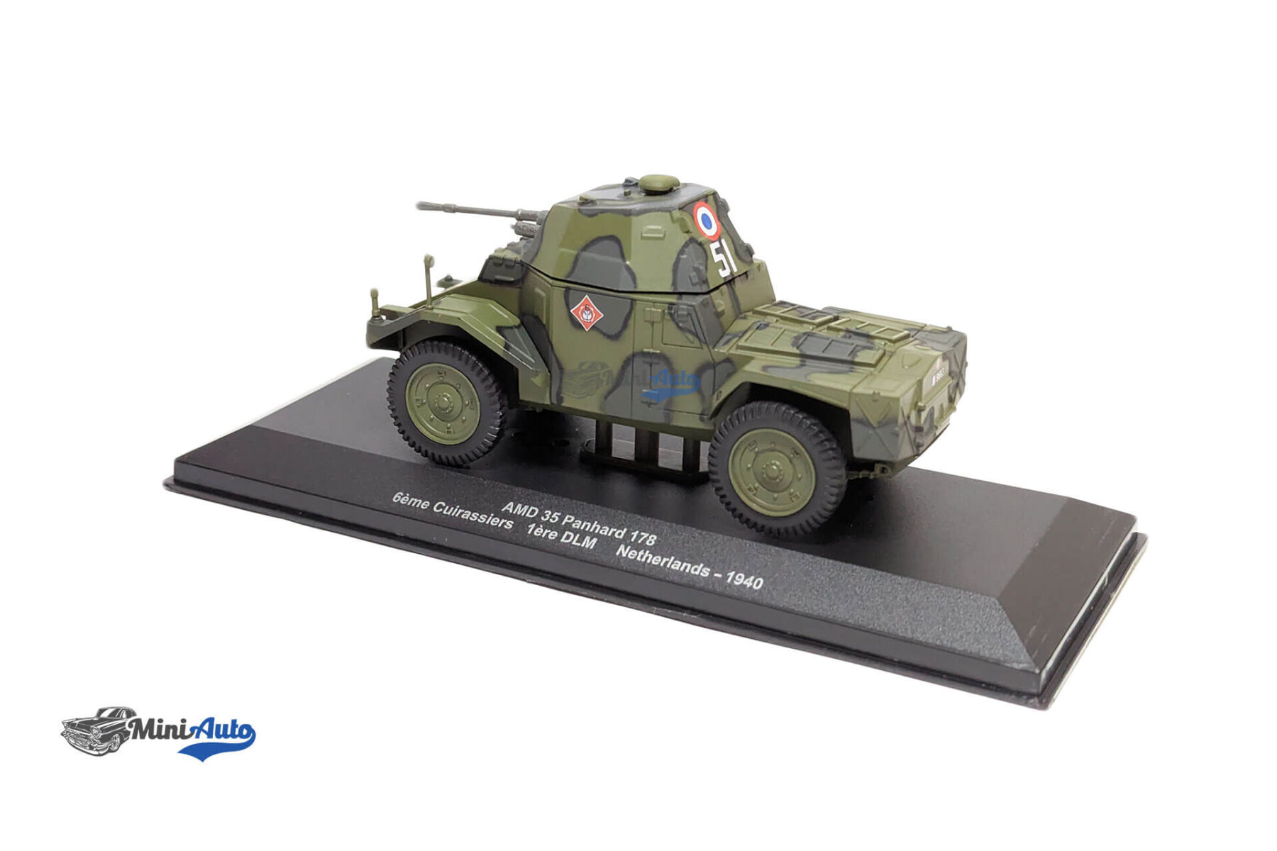 AMD 35 Panhard 178 6eme Cuirassiers 1ere DLM - 1940 - Image 6