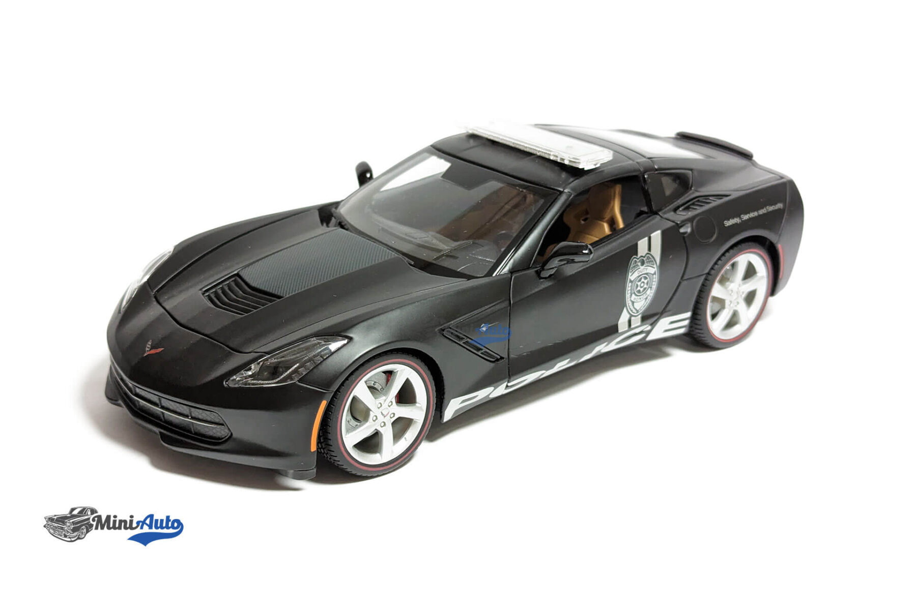 Chevrolet-Corvete-C7-Stingray---2014---Black_1 Chevrolet Corvete C7 Stingray - 2014 - Black - Image 1