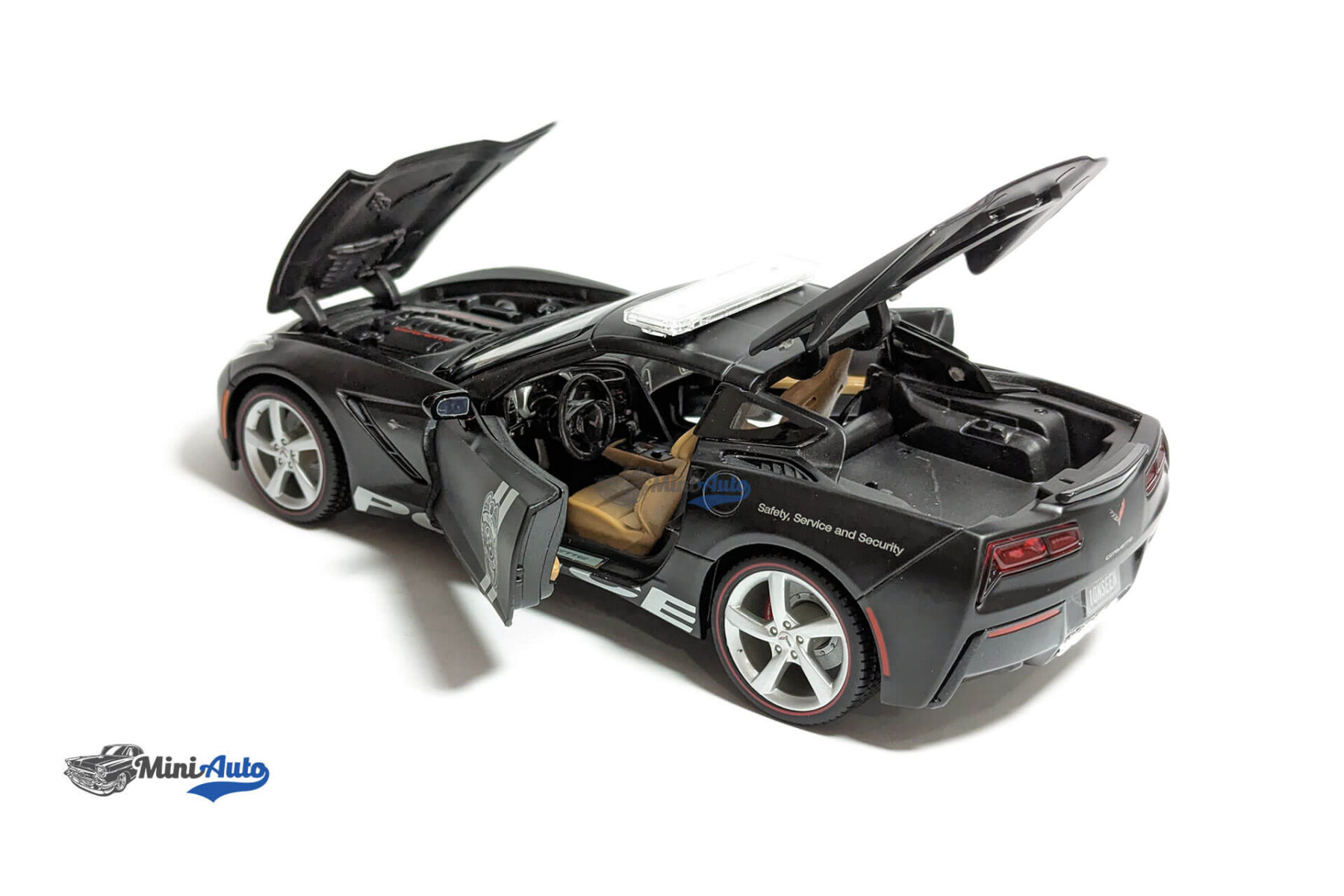 Chevrolet-Corvete-C7-Stingray---2014---Black_10 Chevrolet Corvete C7 Stingray - 2014 - Black - Image 4