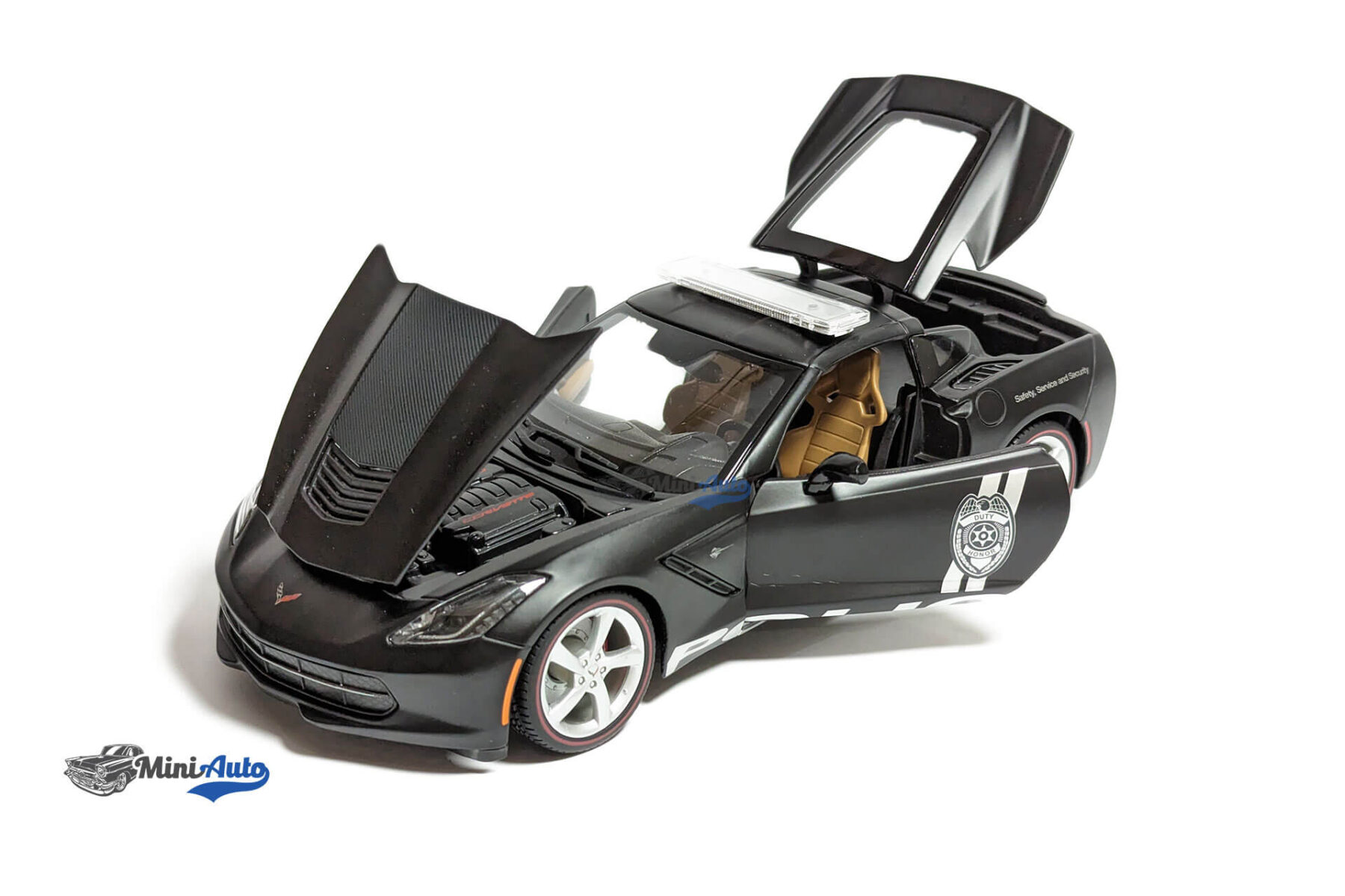 Chevrolet-Corvete-C7-Stingray---2014---Black_7 Chevrolet Corvete C7 Stingray - 2014 - Black - Image 2