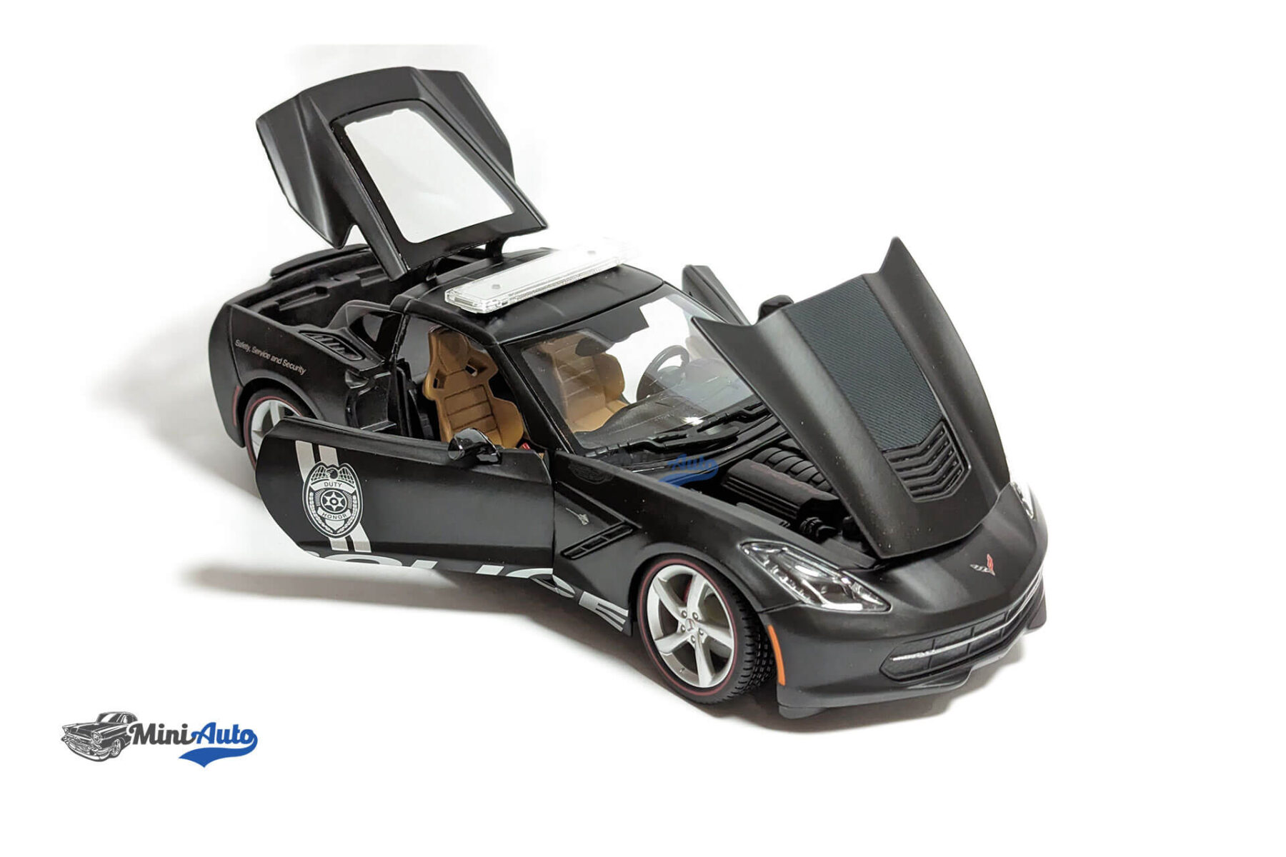 Chevrolet-Corvete-C7-Stingray---2014---Black_8 Chevrolet Corvete C7 Stingray - 2014 - Black - Image 3