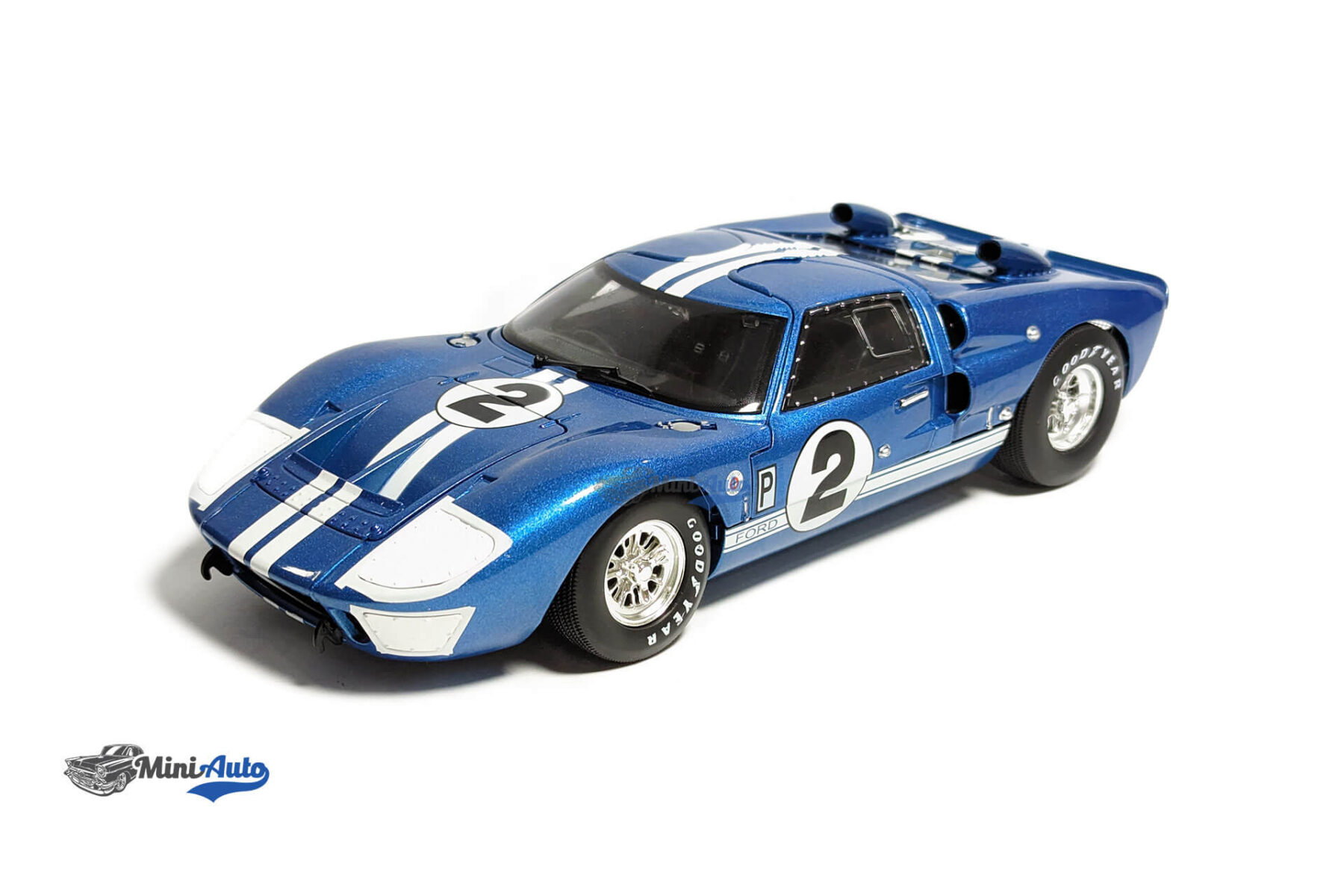 Ford GT40 MK II #2 12h Sebring - 1966 - Blue - Image 6