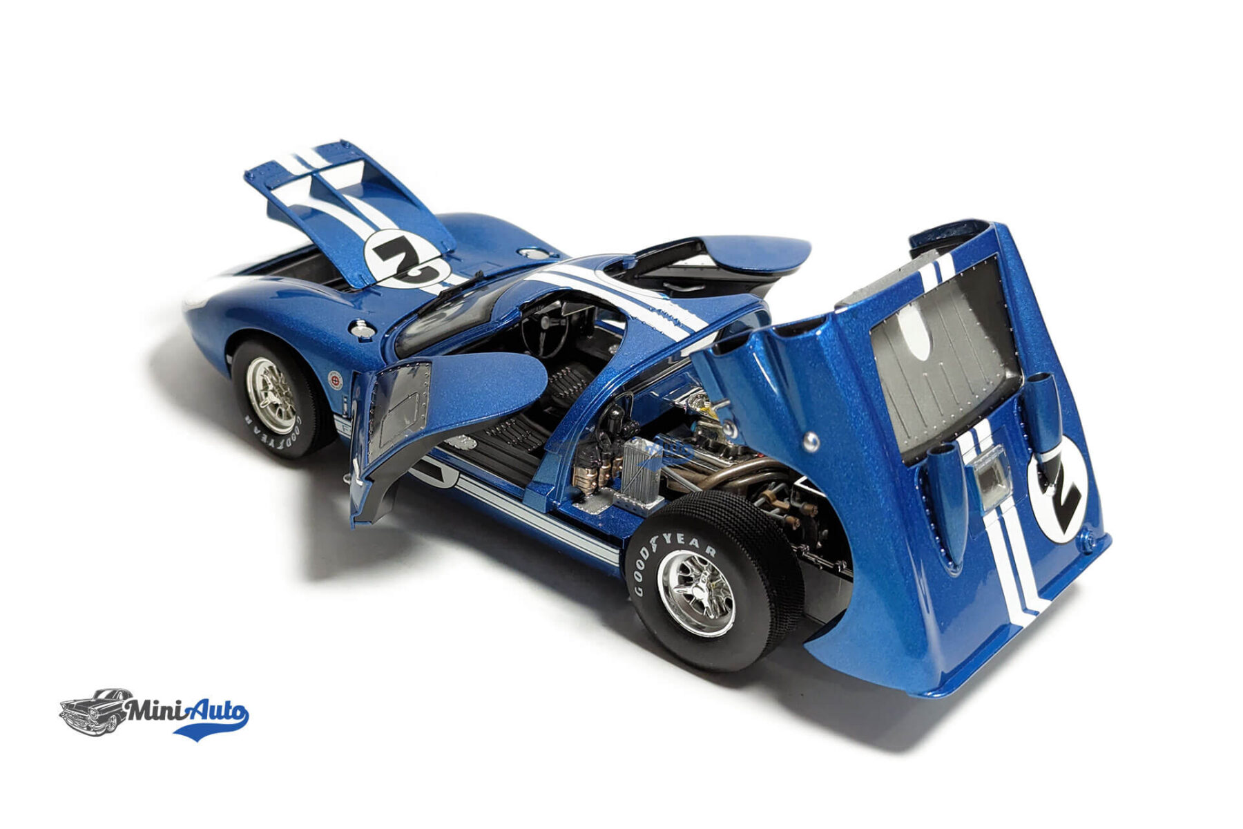 Ford GT40 MK II #2 12h Sebring - 1966 - Blue - Image 5