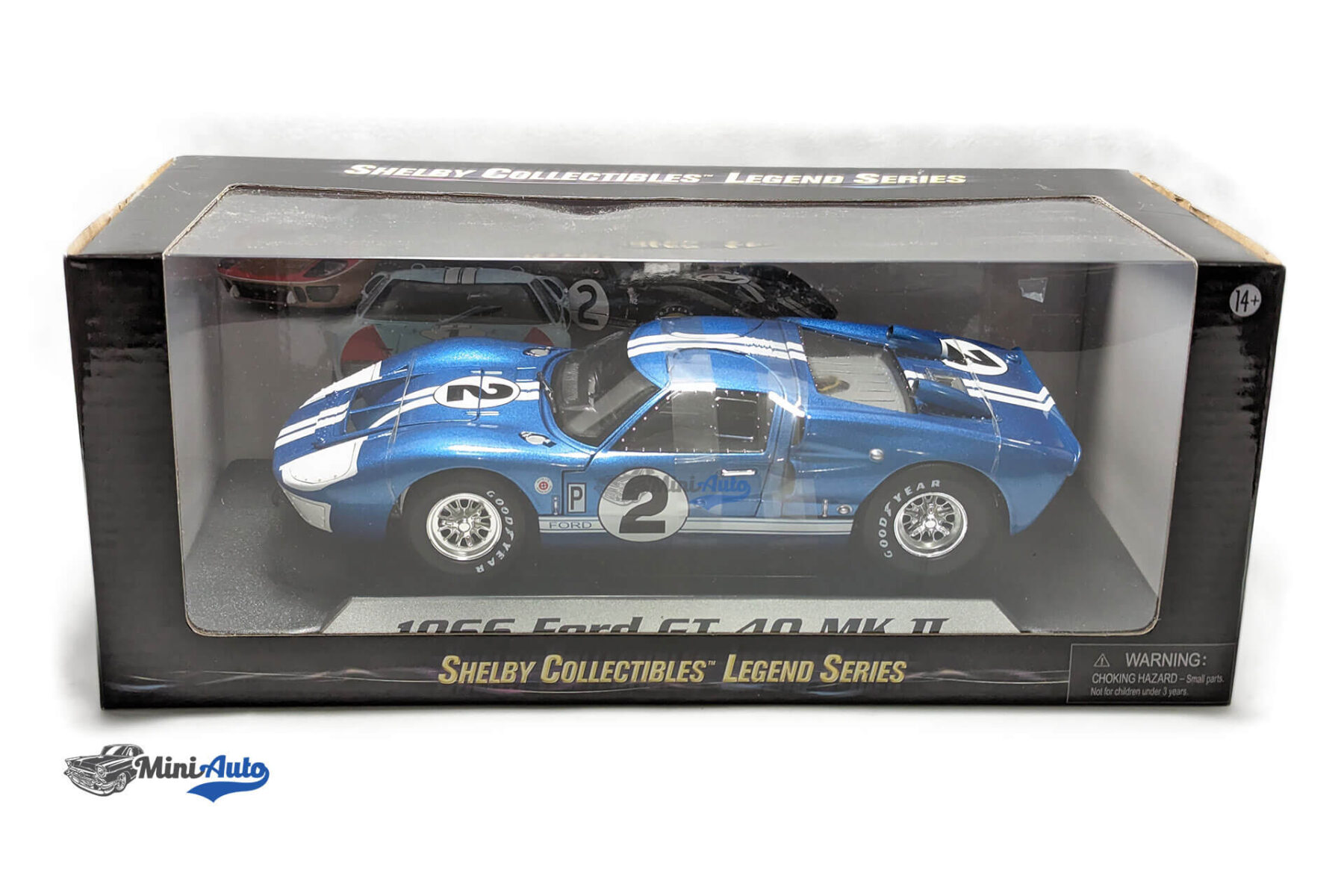 Ford GT40 MK II #2 12h Sebring - 1966 - Blue - Image 12