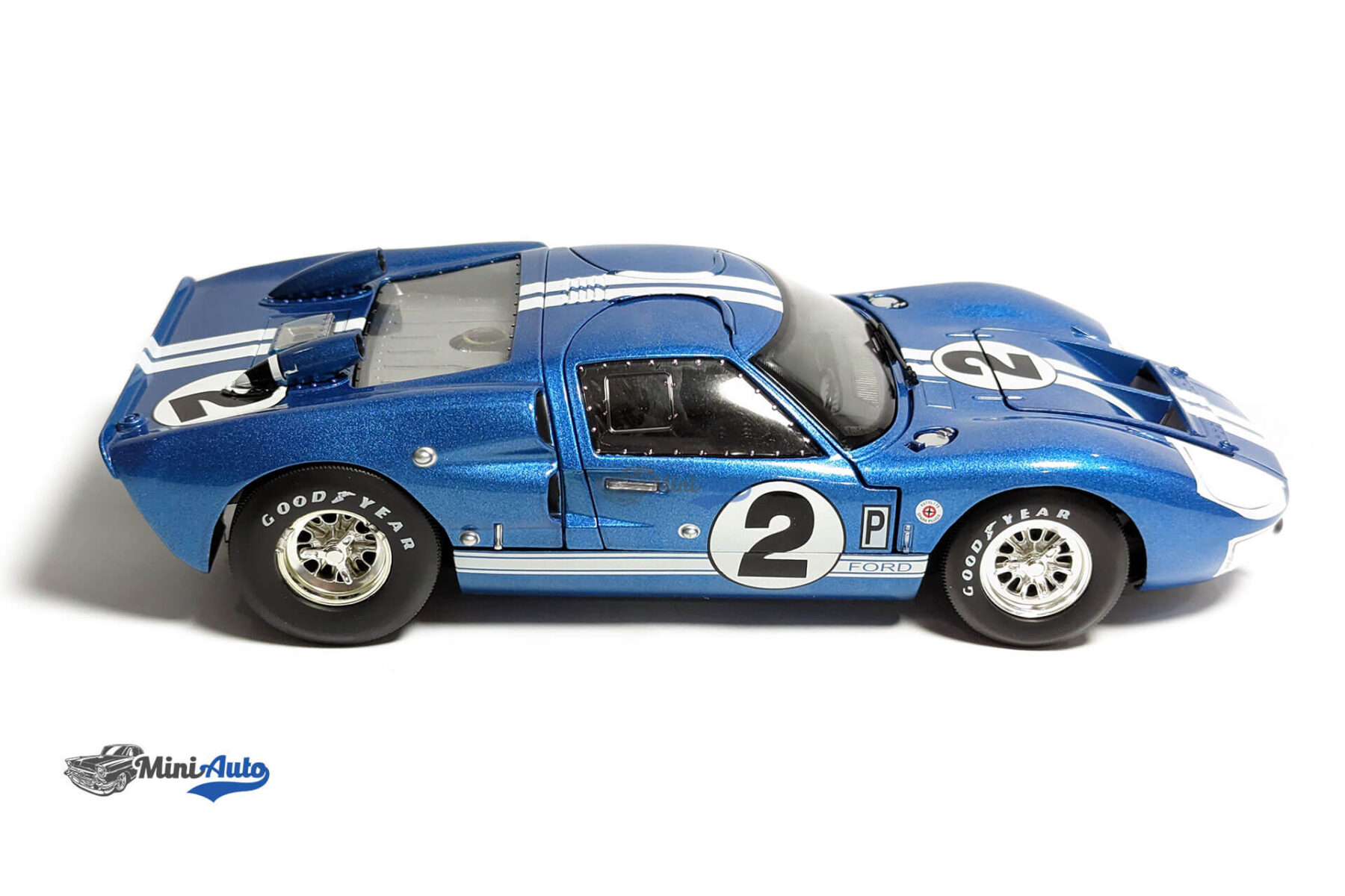 Ford GT40 MK II #2 12h Sebring - 1966 - Blue - Image 8
