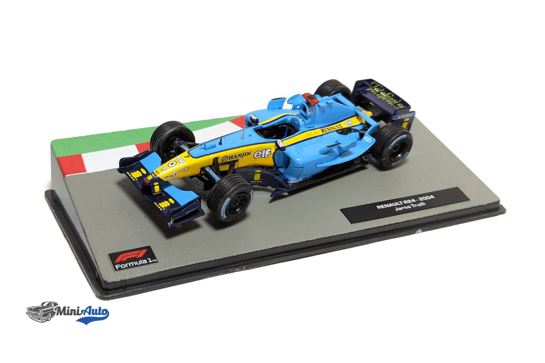 Jarno Trulli Renault R24 #7 Formula 1 - 2004 - Blue - Image 4