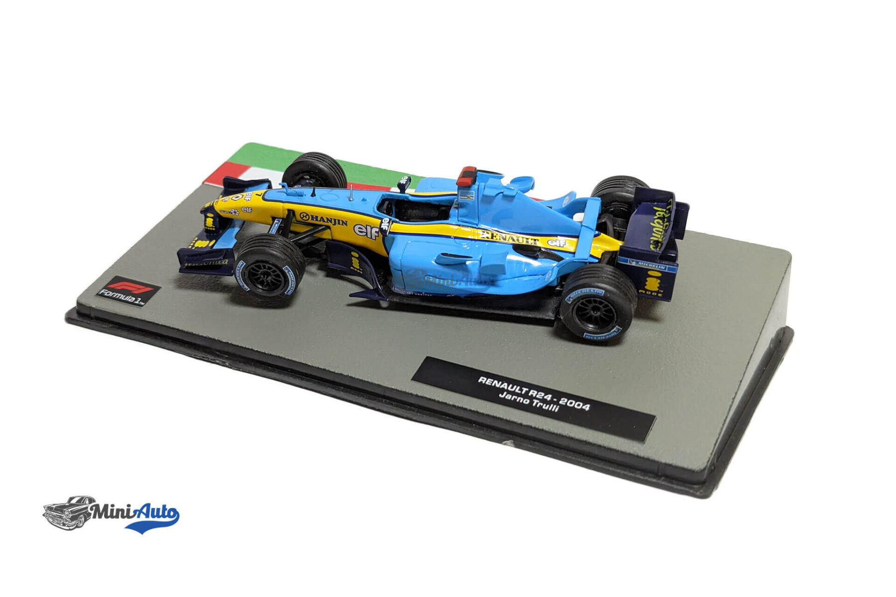 Jarno Trulli Renault R24 #7 Formula 1 - 2004 - Blue - Image 6