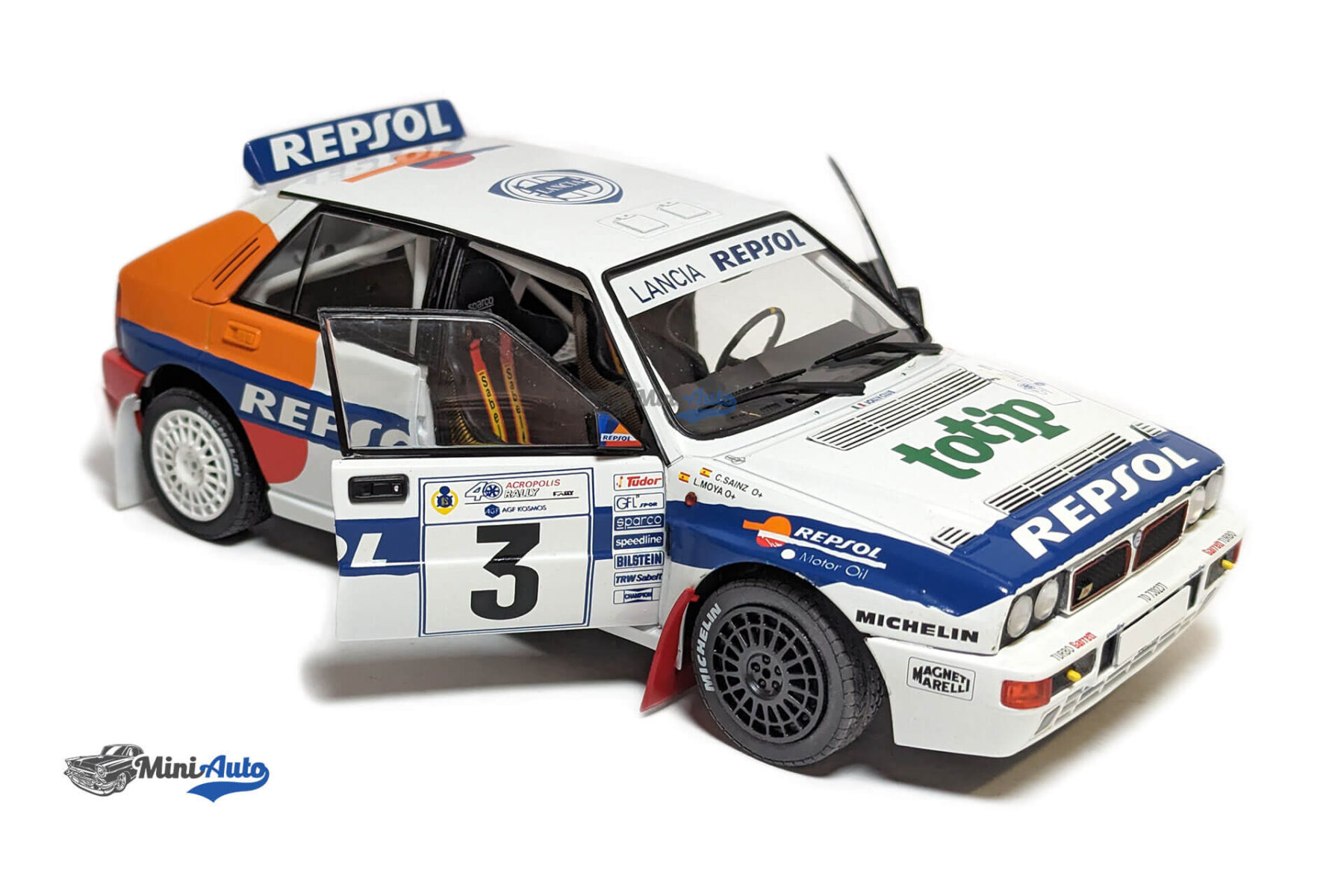 Lancia delta HF Integrale Acropolis Rally - 1993 - White - Image 3