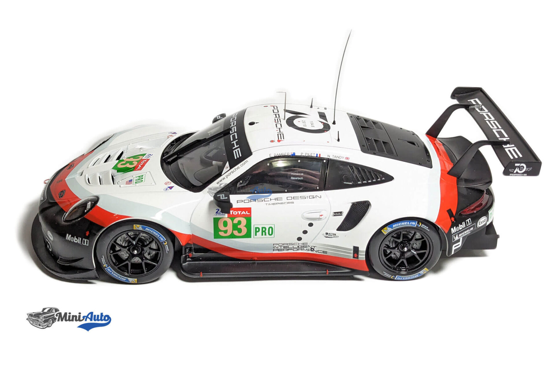 Porsche 911 (991) RSR #93 24h LeMans -  2018 - White - Image 2
