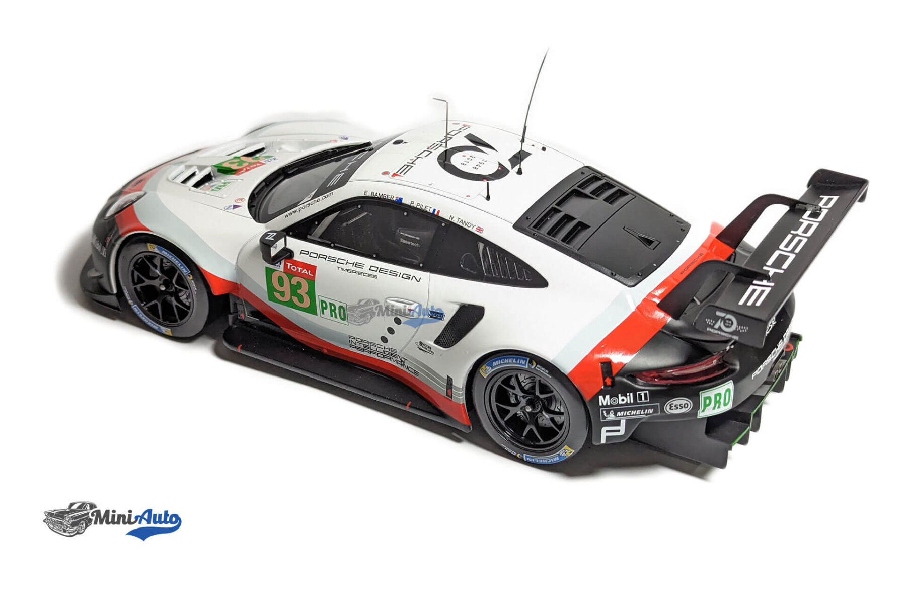 Porsche 911 (991) RSR #93 24h LeMans -  2018 - White - Image 6