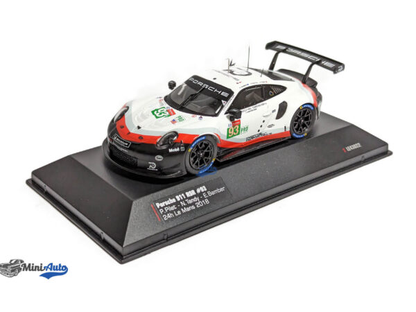 Porsche 911 (991) RSR #93 24h LeMans  Pilet, Tandy, Bamber - 2018 - White