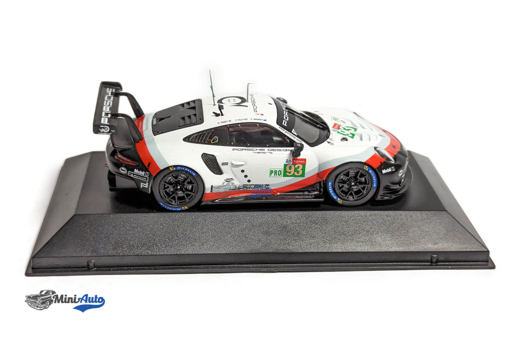 Porsche 911 (991) RSR #93 24h LeMans  Pilet, Tandy, Bamber - 2018 - White - Image 3