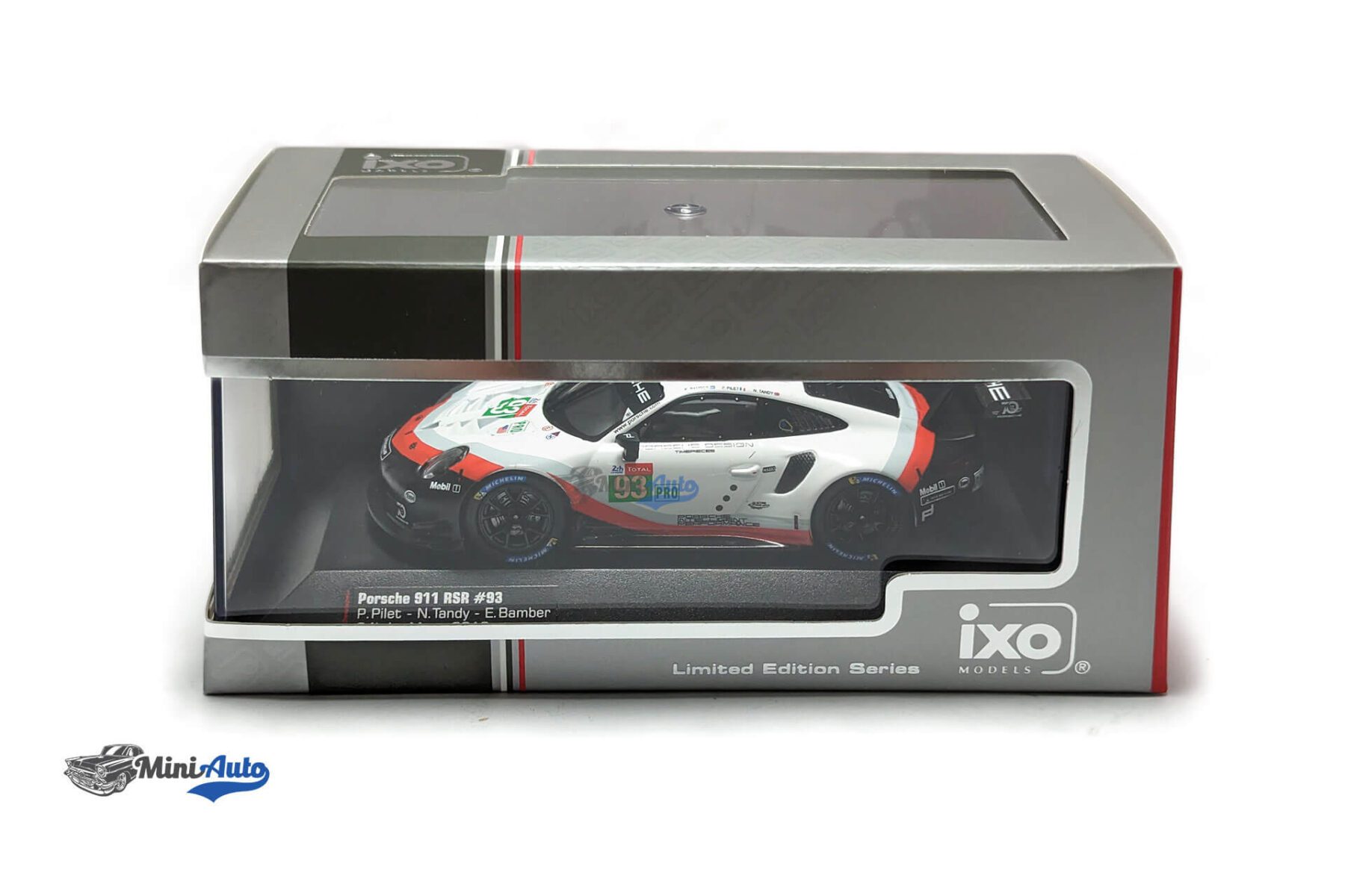 Porsche 911 (991) RSR #93 24h LeMans  Pilet, Tandy, Bamber - 2018 - White - Image 8