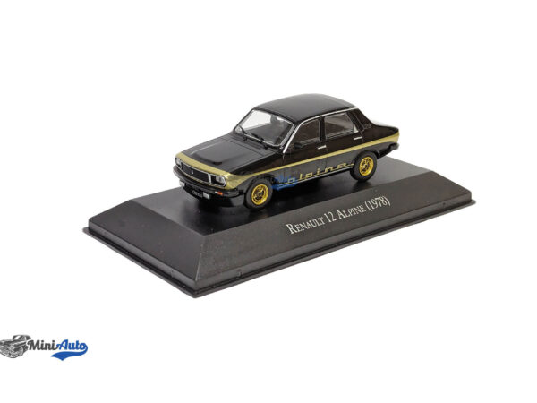 Renault 12 Alpine - 1978 -  Black / Gold