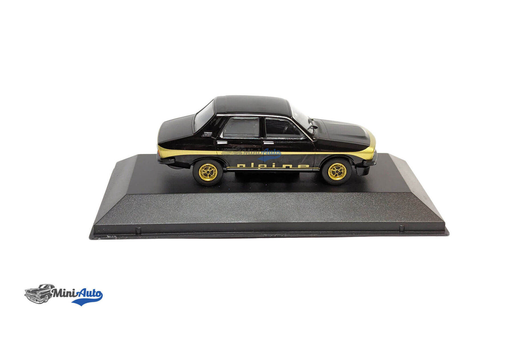 Renault-12-Alpine---1978----Black---Gold_3 Renault 12 Alpine - 1978 -  Black / Gold - Image 7