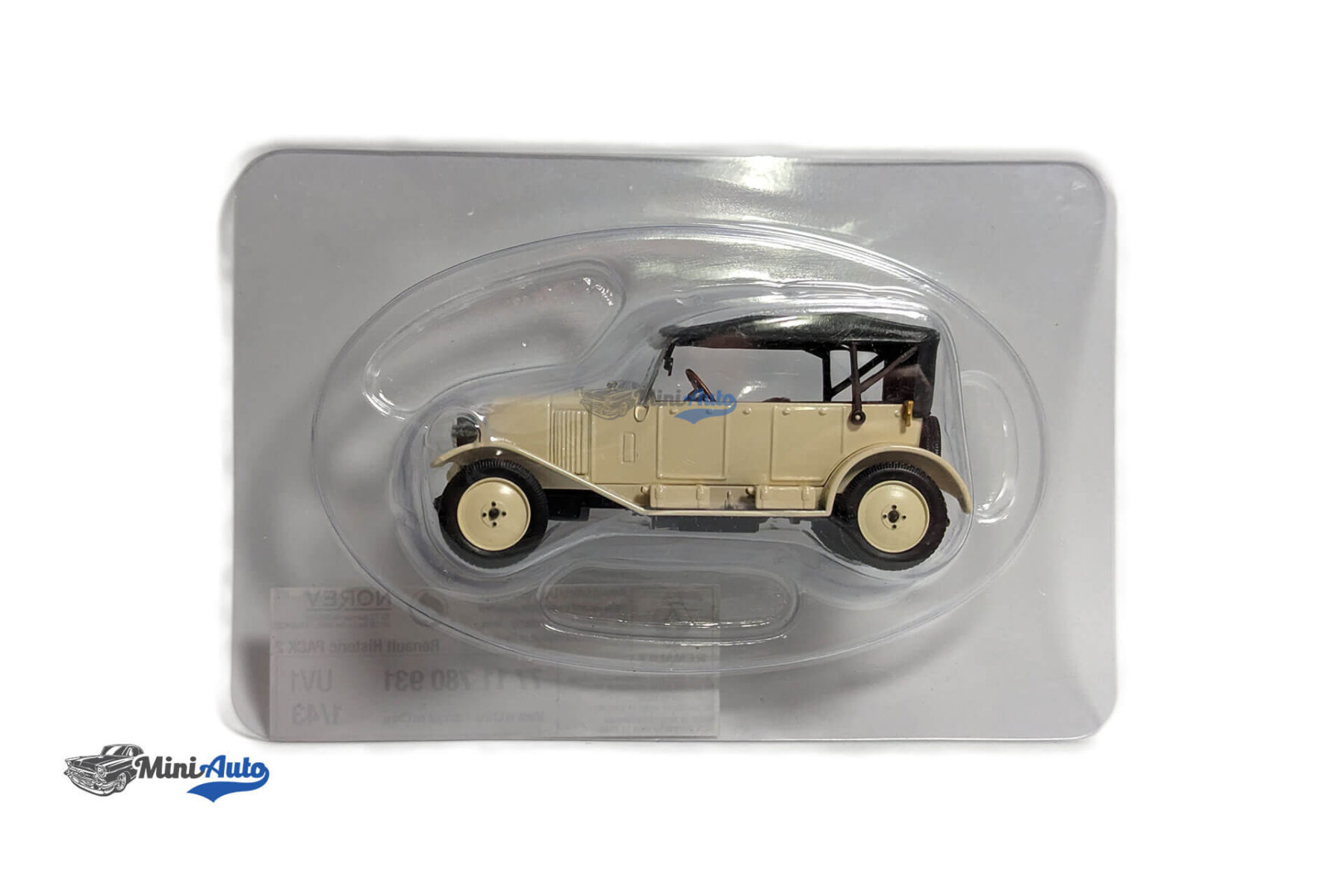 Renault 6CV Type NN Torpedo -1925 - White - Image 8