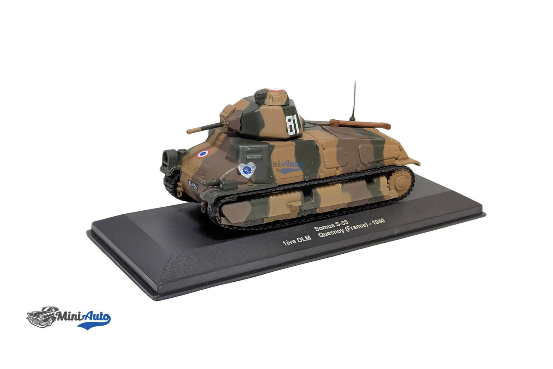 Somua S-35 1ere DLM Quesnoy France -1940 - Image 4