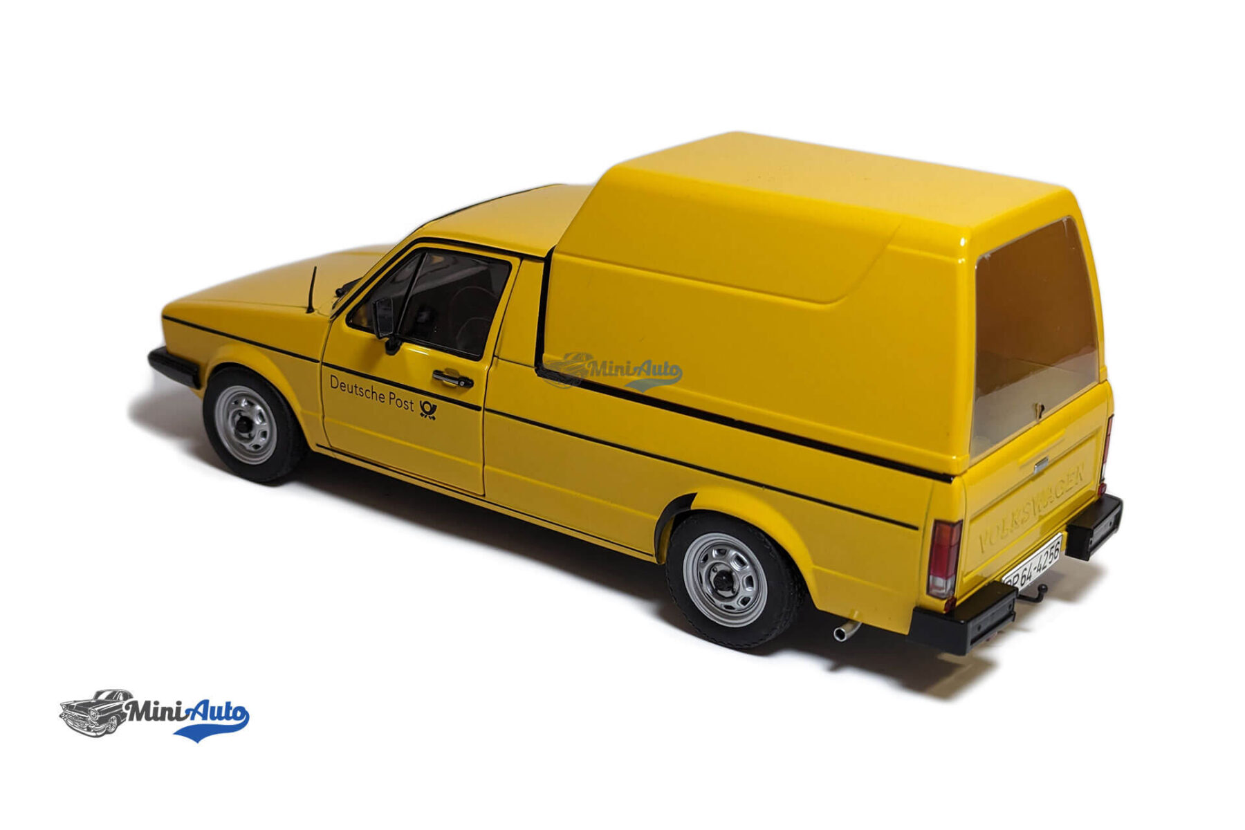 Volkswagen Caddy Mk.1 German Post - 1982 - Yellow - Image 10