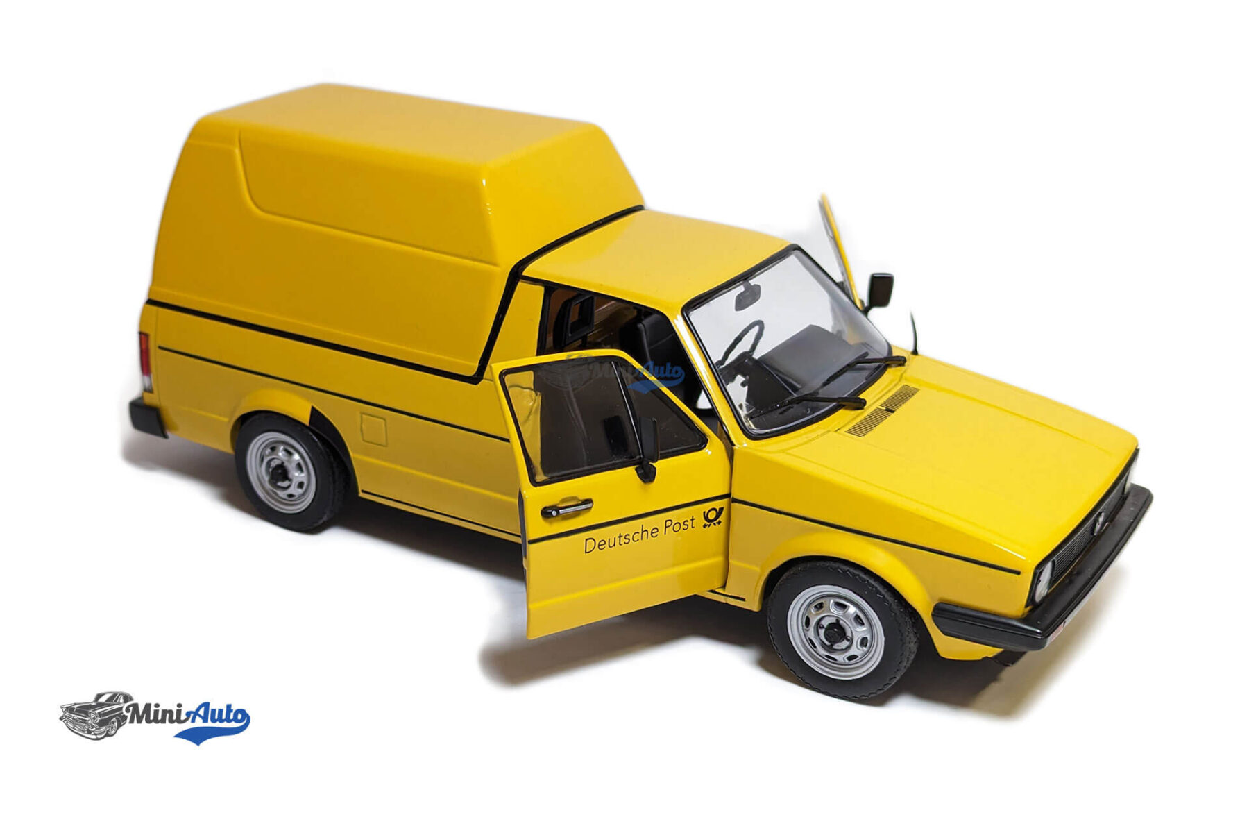 Volkswagen Caddy Mk.1 German Post - 1982 - Yellow - Image 3