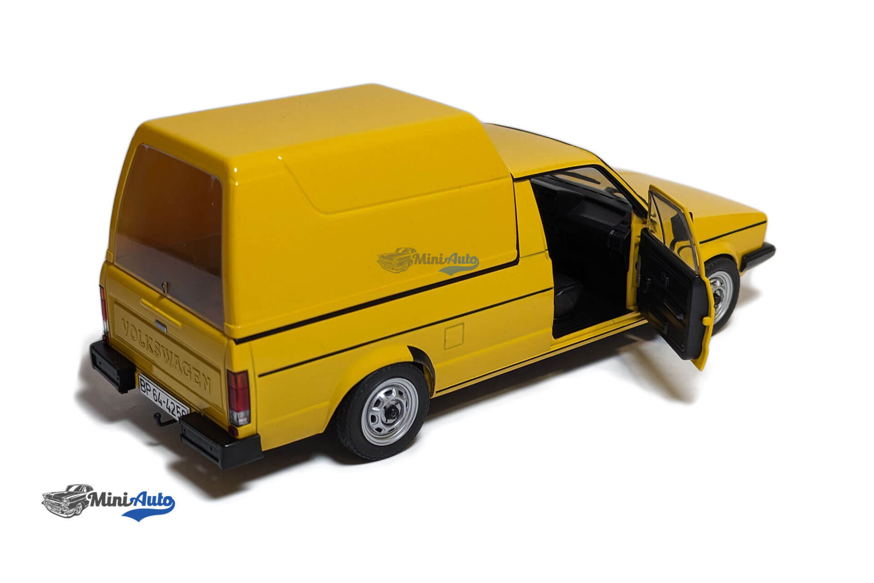 Volkswagen Caddy Mk.1 German Post - 1982 - Yellow - Image 4