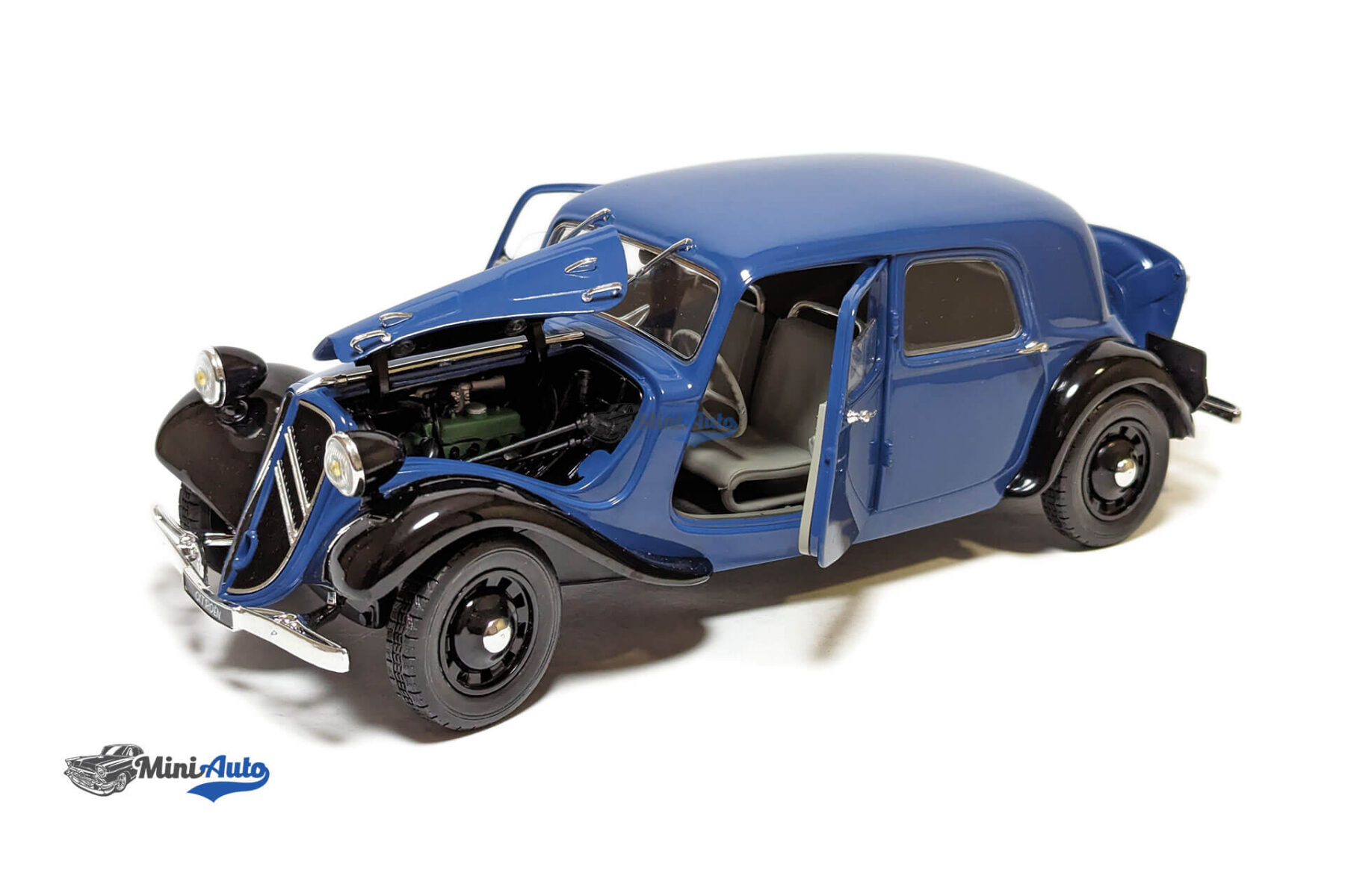 Citroen Traction 11CV - 1937 - Blue - Image 2