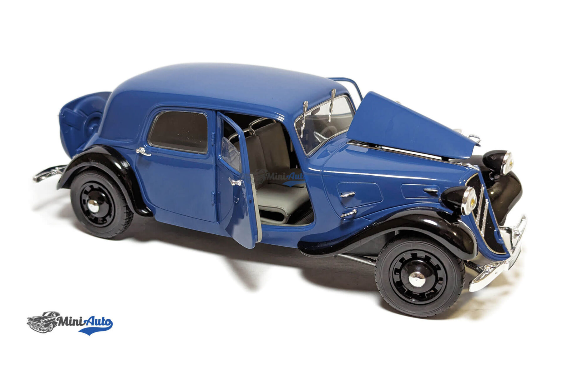 Citroen Traction 11CV - 1937 - Blue - Image 3