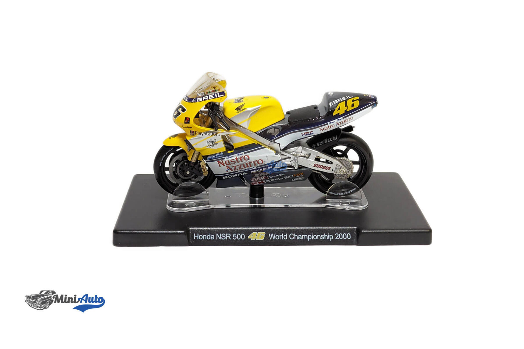 Honda NSR 500 World Championship Rossi - 2000 - Yellow - Image 2