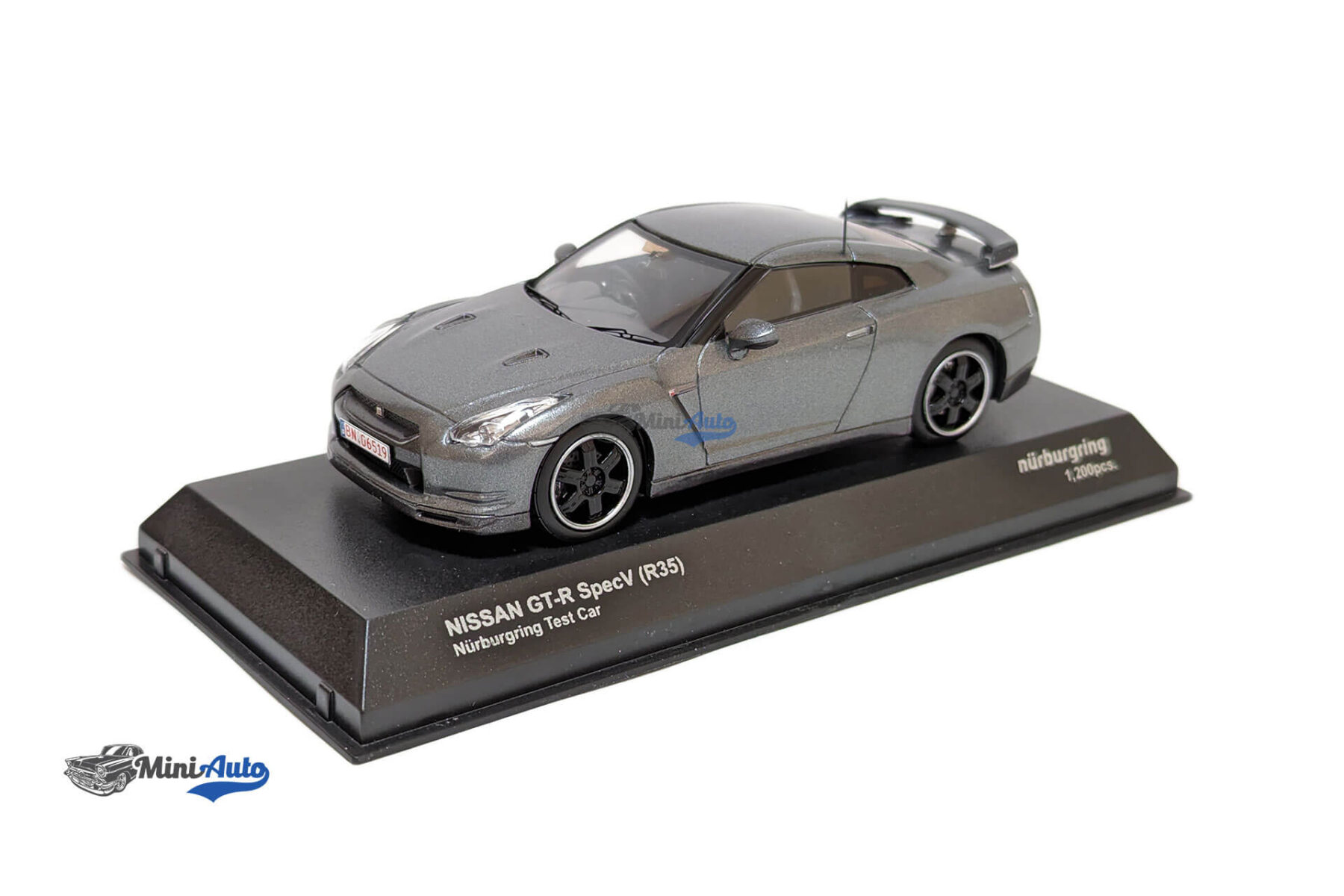Nissan-GT-R-(R35)-Spec-V.---2008---Grey_1 Nissan GT-R (R35) Spec V. - 2008 - Grey - Image 1