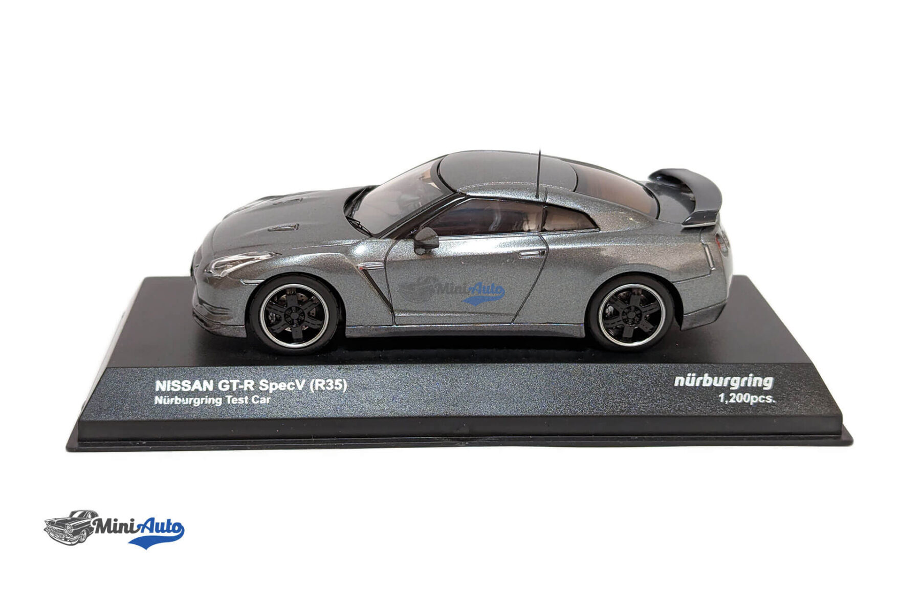 Nissan-GT-R-(R35)-Spec-V.---2008---Grey_4 Nissan GT-R (R35) Spec V. - 2008 - Grey - Image 2