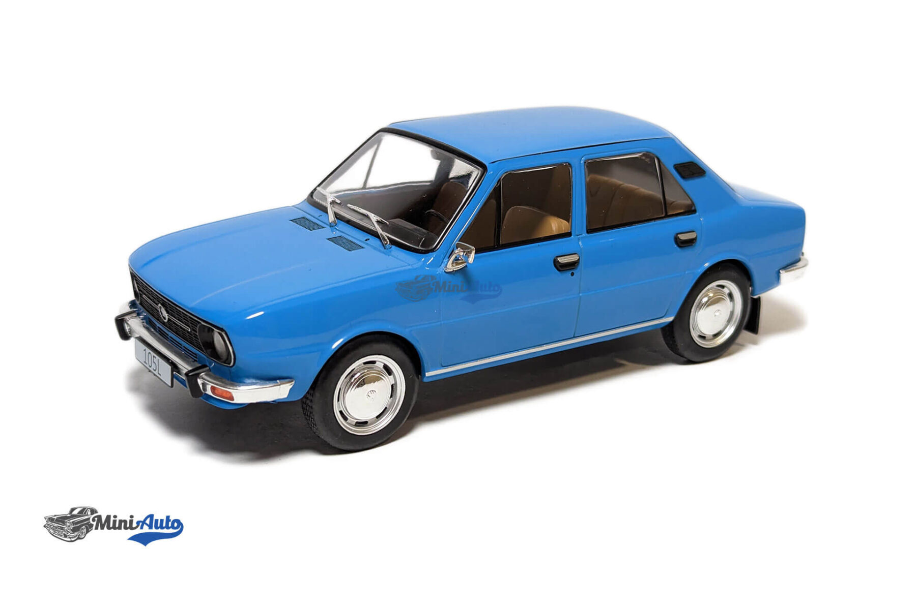 Skoda 105L - 1976 - Blue - Image 4